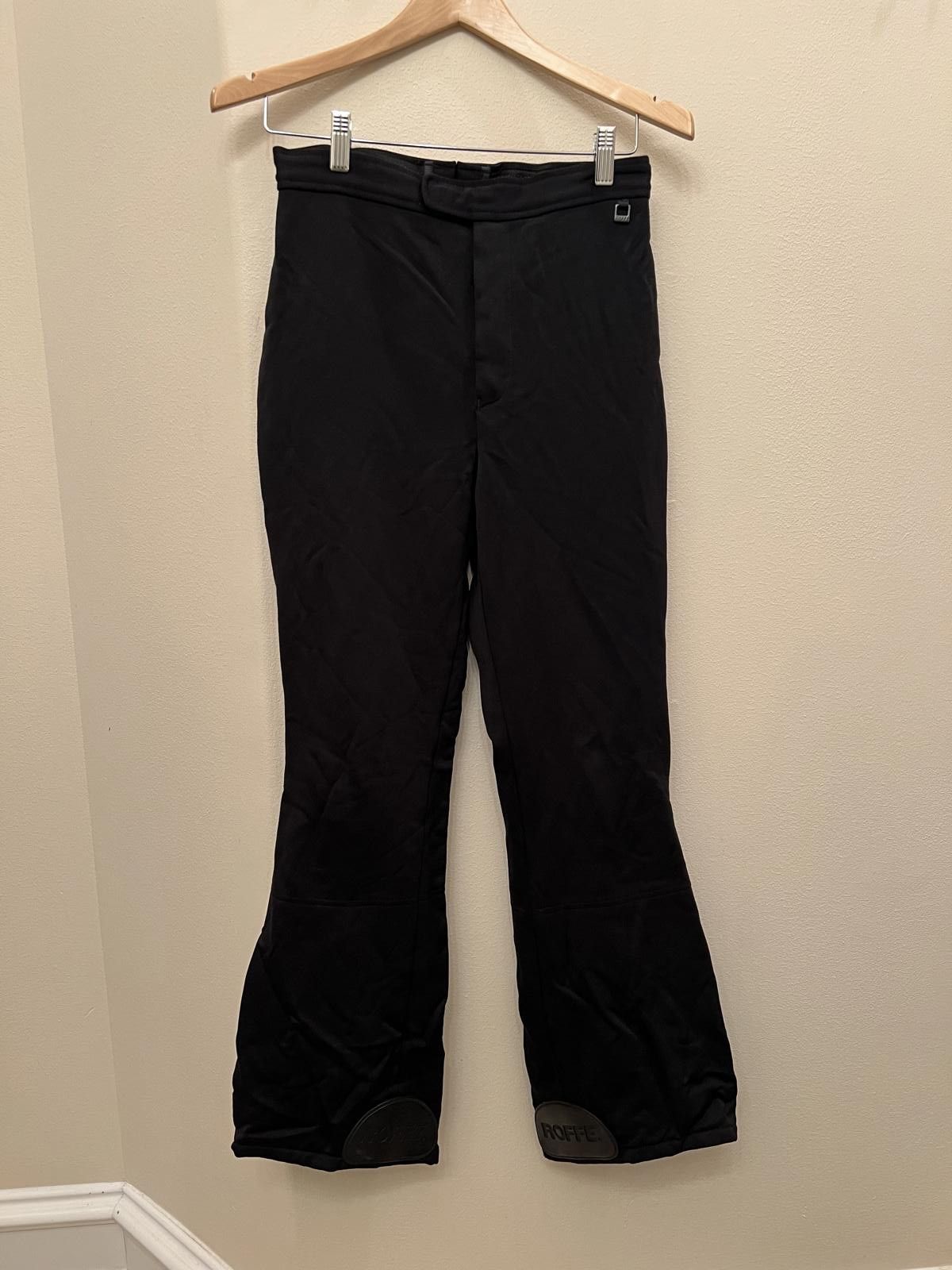 Designer Roffe Women's Ski Pants - Black - Size Long Size ONE SIZE - 1 Thumbnail