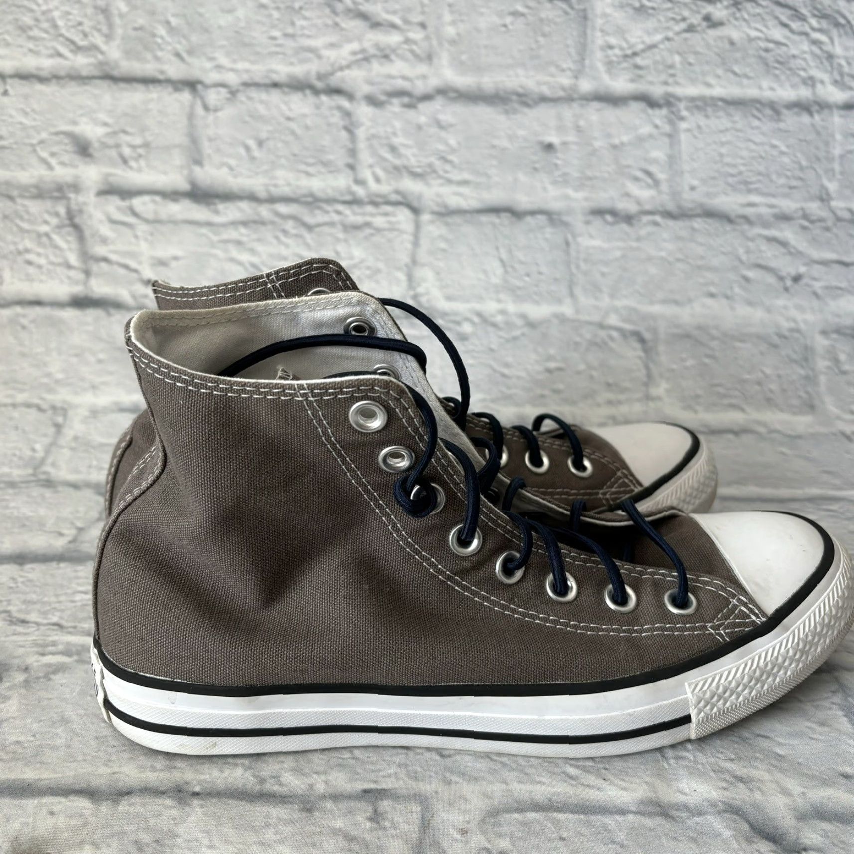Converse Converse All Star Chuck Taylor Shoes Charcoal Gray High Top Sneakers Womens Size 9 Size M / US 6-8 / IT 42-44 - 2 Thumbnail