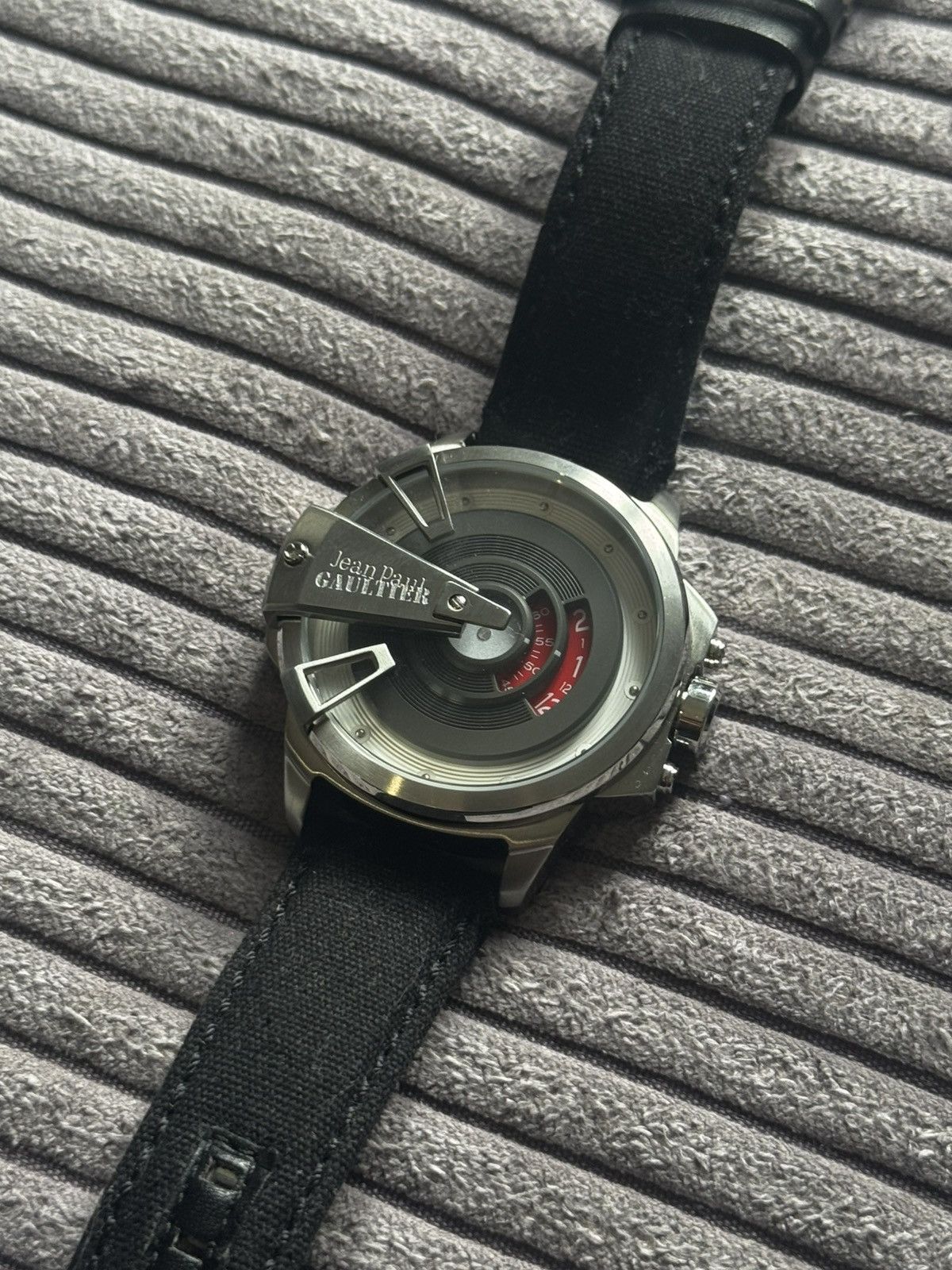 Jean Paul Gaultier Jean Paul Gaultier Archive Black Man Watch Grail JPG Size ONE SIZE - 2 Thumbnail