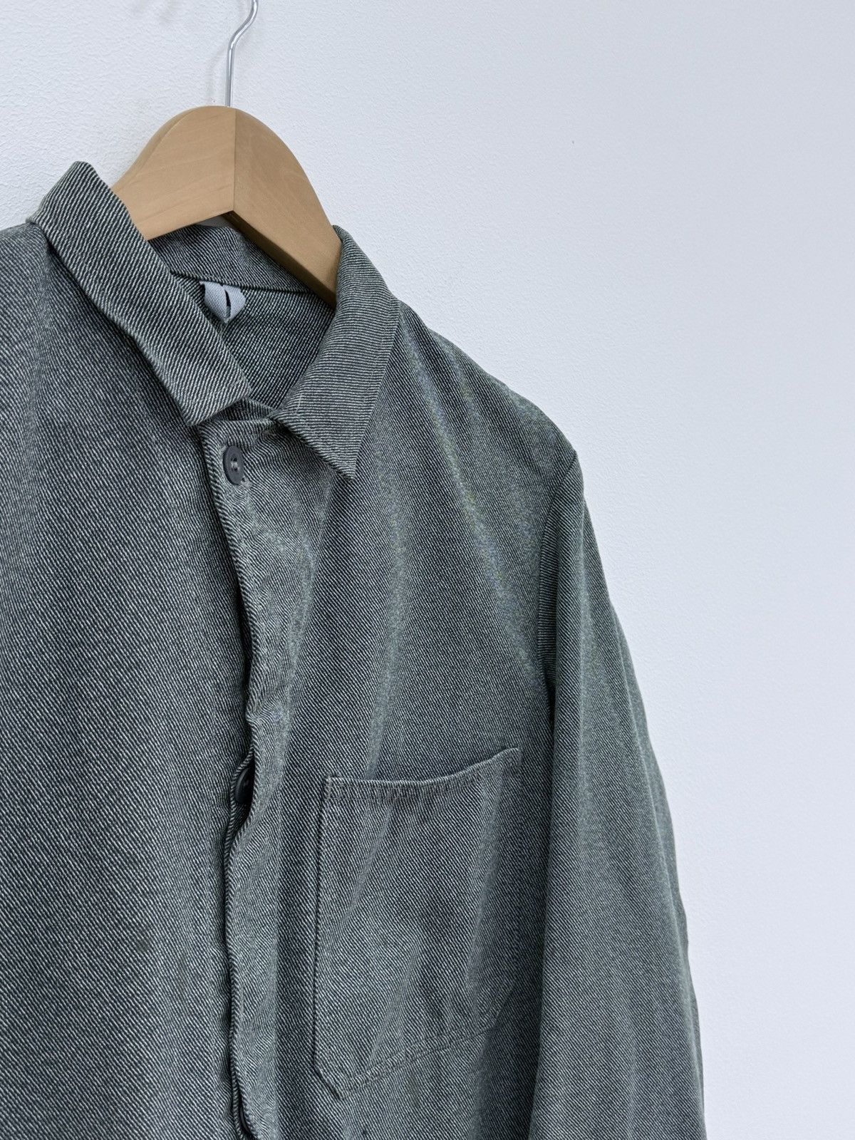 Le Laboureur Vintage 70s Swiss Distressed Chore Work Jacket Size US M / EU 48-50 / 2 - 3 Thumbnail