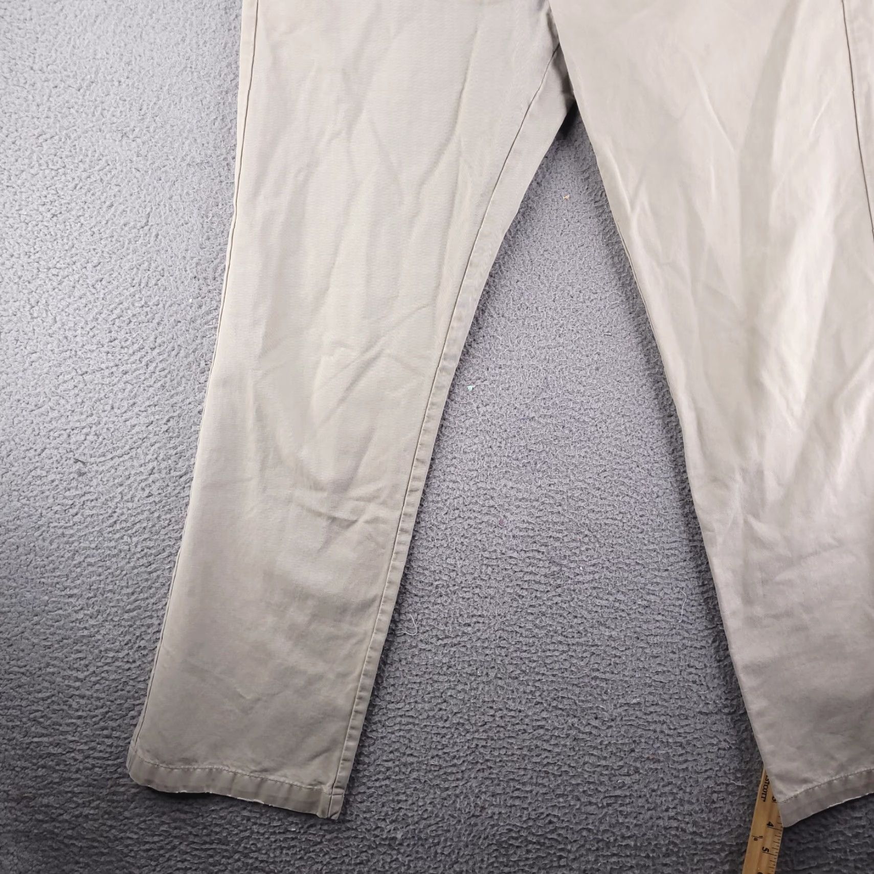 Dockers DOCKERS Pants Mens 34x32 Wide Leg Chino Beige Cotton Size US 34 / EU 50 - 2 Thumbnail