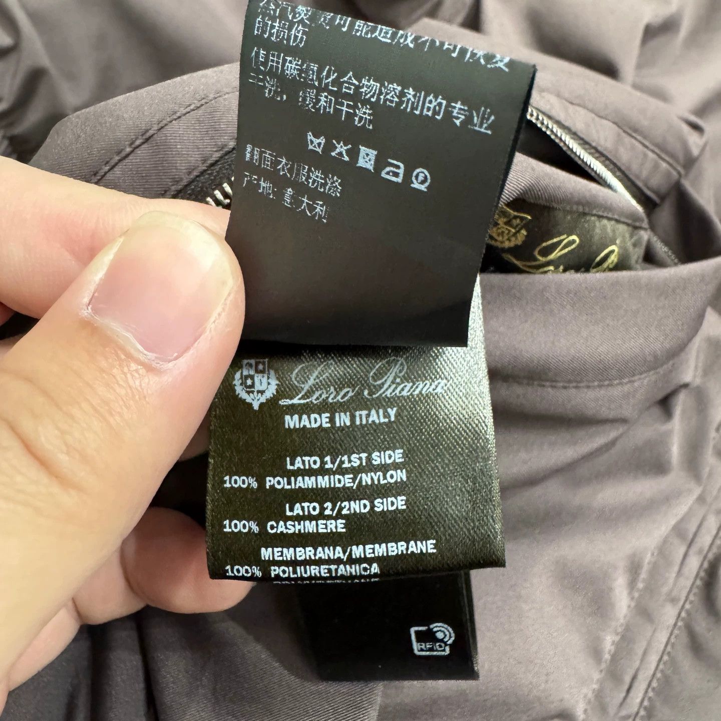 Loro Piana Loro Piana WINDMATE Nylon Cashmere 2W Hood Jkt S Size US S / EU 44-46 / 1 - 5 Thumbnail