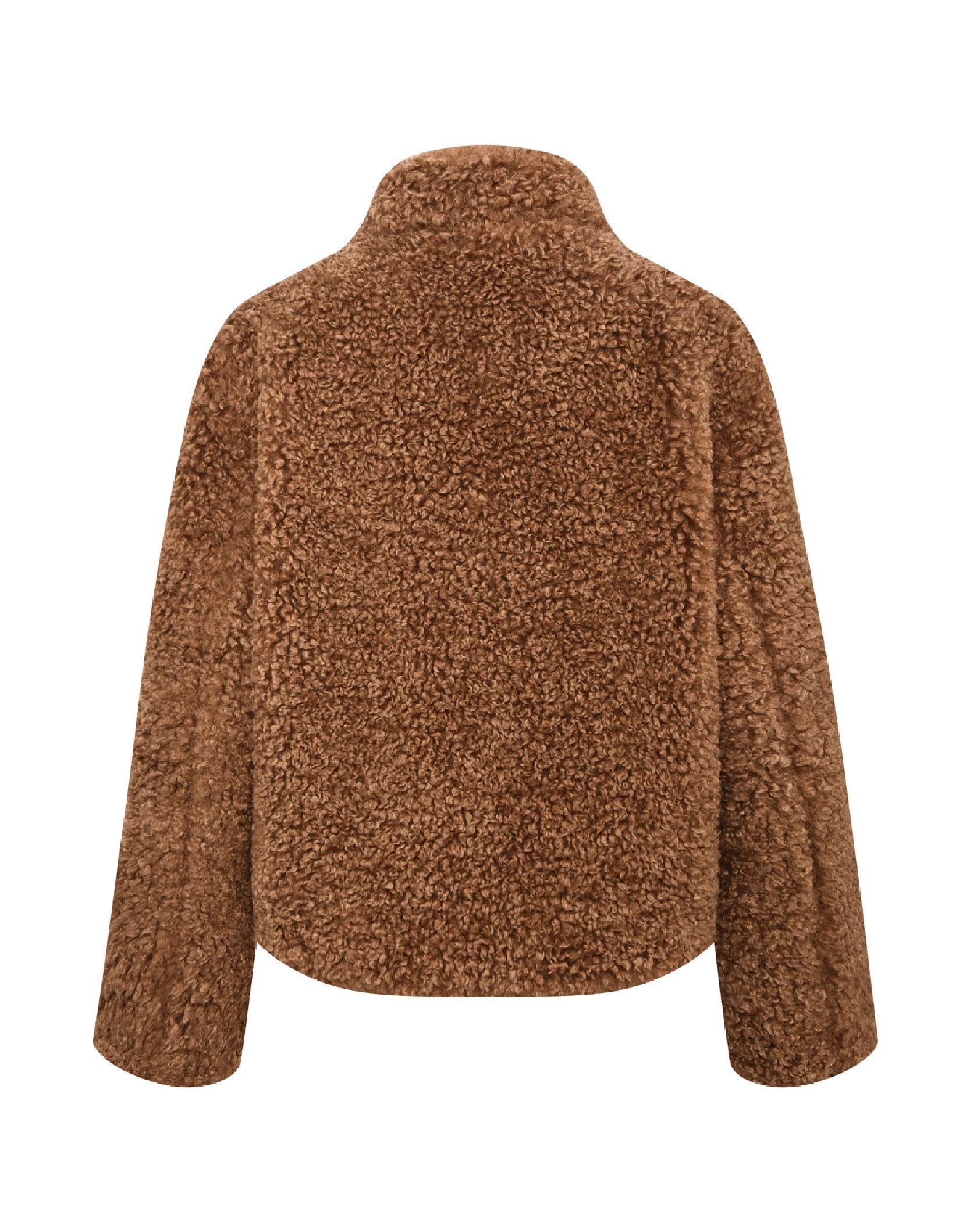 Birth of Royal Child Carved Leather Fur Reversible Jacket Size US L / EU 52-54 / 3 - 2 Thumbnail