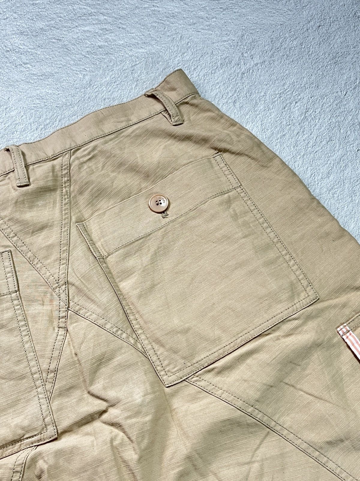 Vintage 🔥Ne-net by Issey Miyake (Cropped Pants Cargo)🔥 Size US 30 / EU 46 - 7 Thumbnail