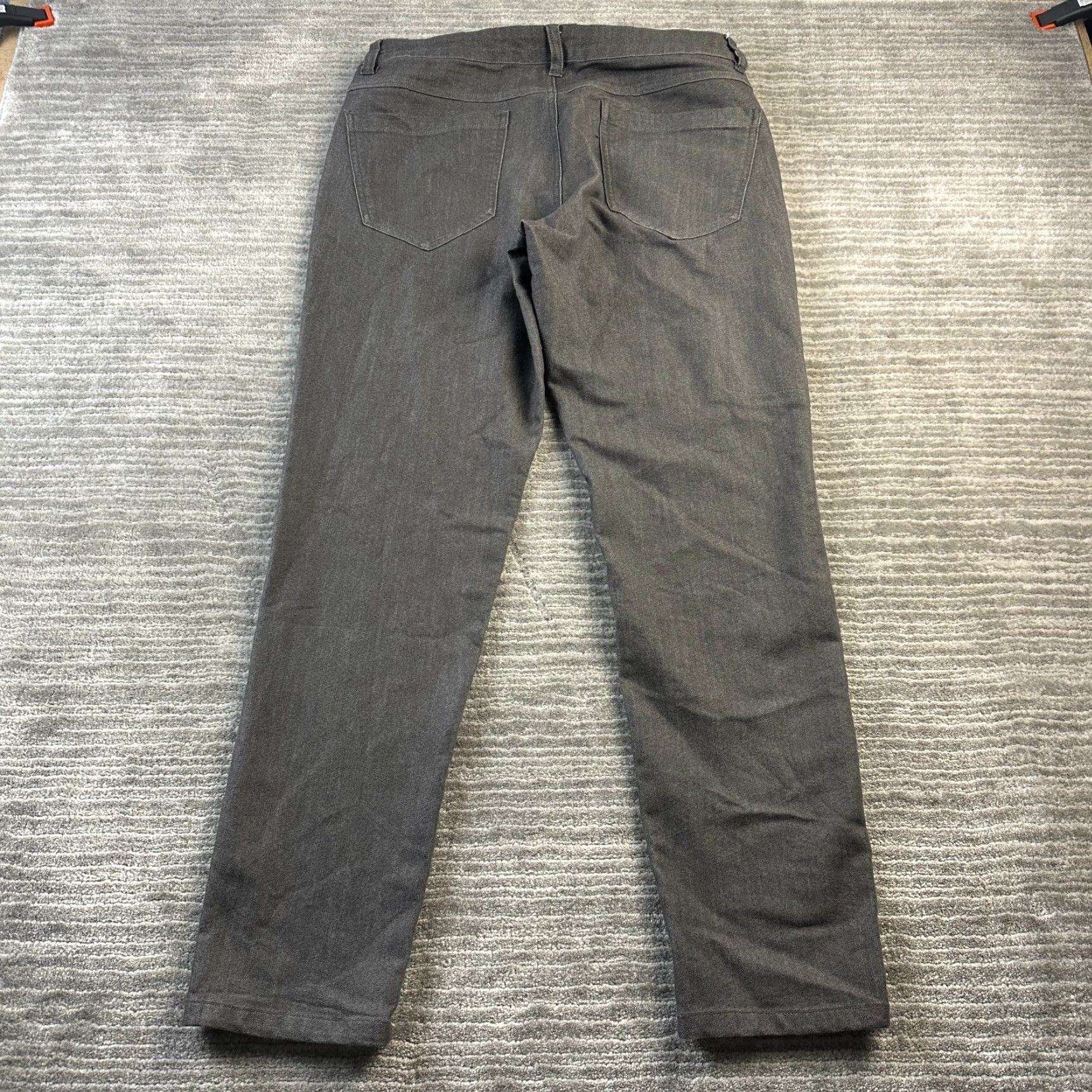 Vintage Bylt Pants Slim Fit Chino 31 Gray Mens Casual Workwear Travel Everyday Flat Front 28 Inseam Shoes Size US 31 - 2 Thumbnail