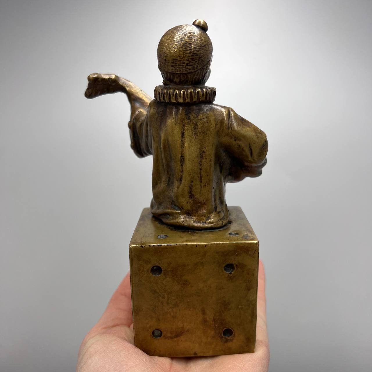 Other Antique Collectible Vienna Bronze Figure Pierrot Guitar Size ONE SIZE - 2 Thumbnail