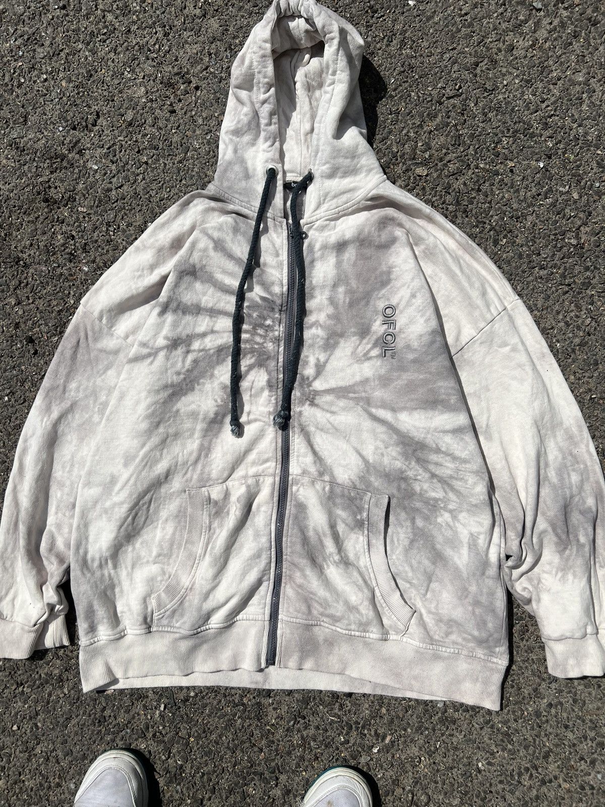 Japanese Brand Avantgarde Y2K Tie Die Boohoo Zip Up Hoodie Size US L / EU 52-54 / 3 - 2 Thumbnail