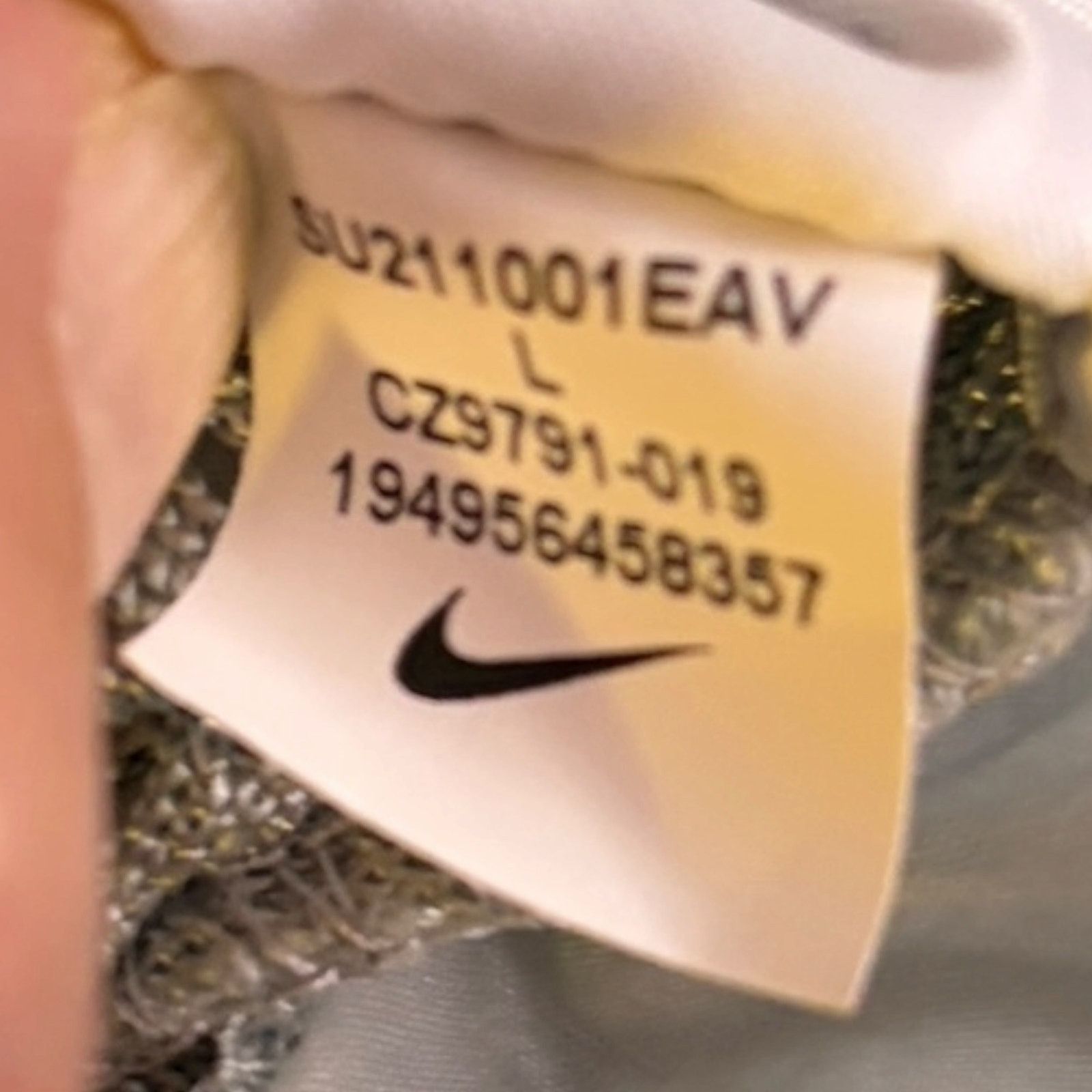 Nike Nike Tech Pack pants Women Large High Rise Gray Mesh Belted Size 32" / US 10 / IT 46 - 5 Thumbnail