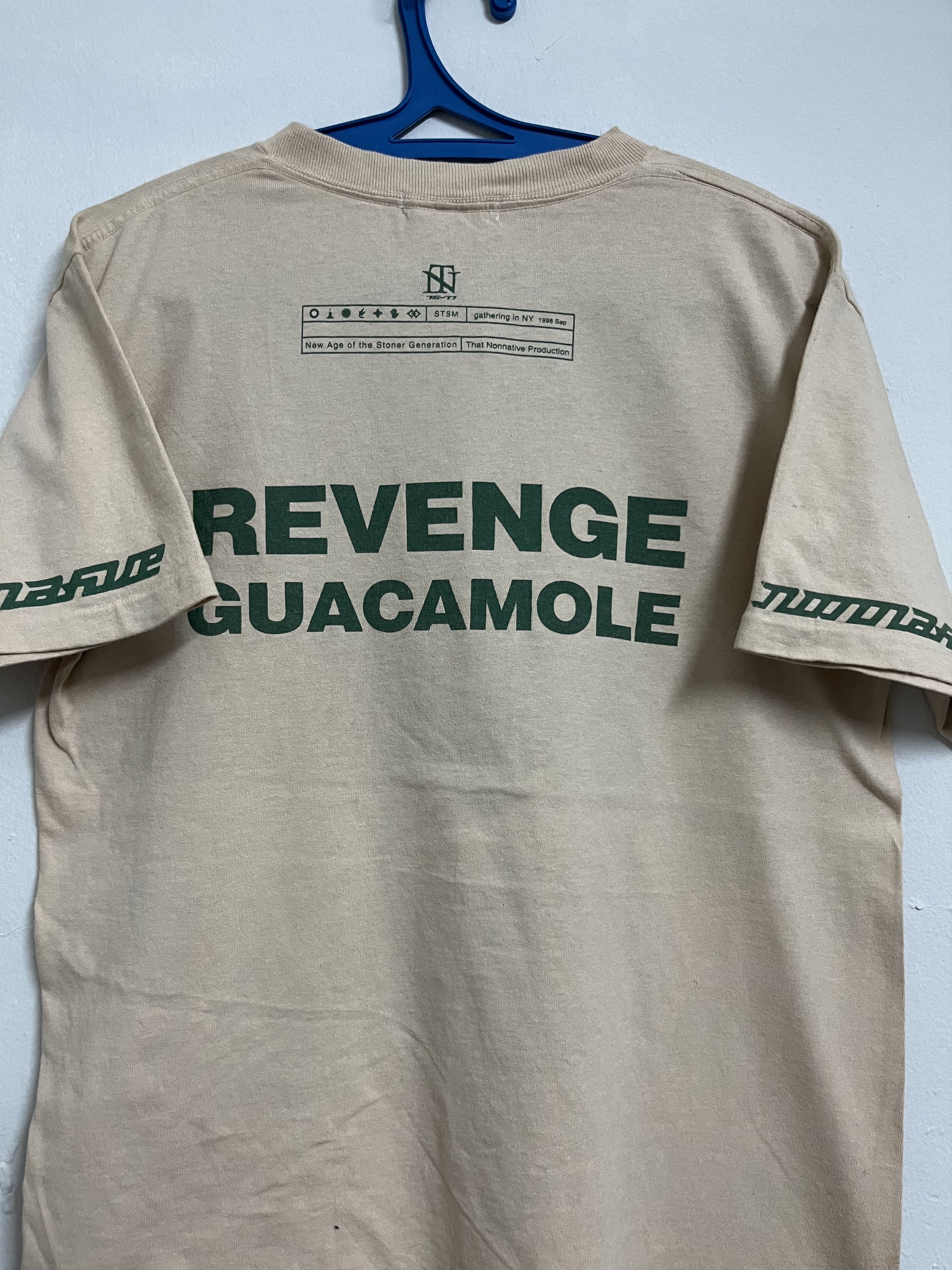 Japanese Brand 🔥 90s NONNATIVE NEW AGE OF STONER ACID WASH TEE Size US M / EU 48-50 / 2 - 2 Thumbnail