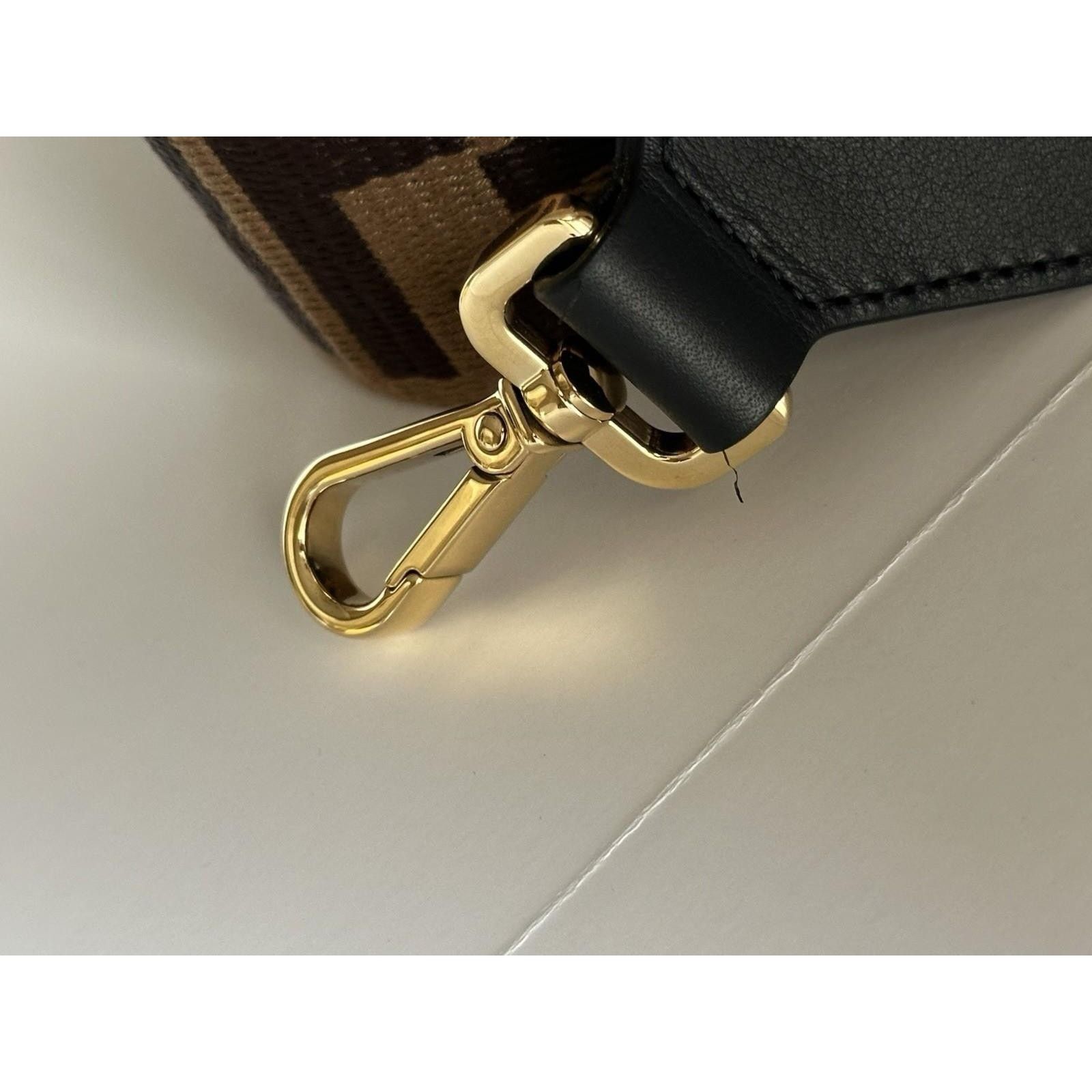 Fendi FENDI FF Logo Adjustable Strap Brown Italy NWT $980 Size ONE SIZE - 12 Thumbnail