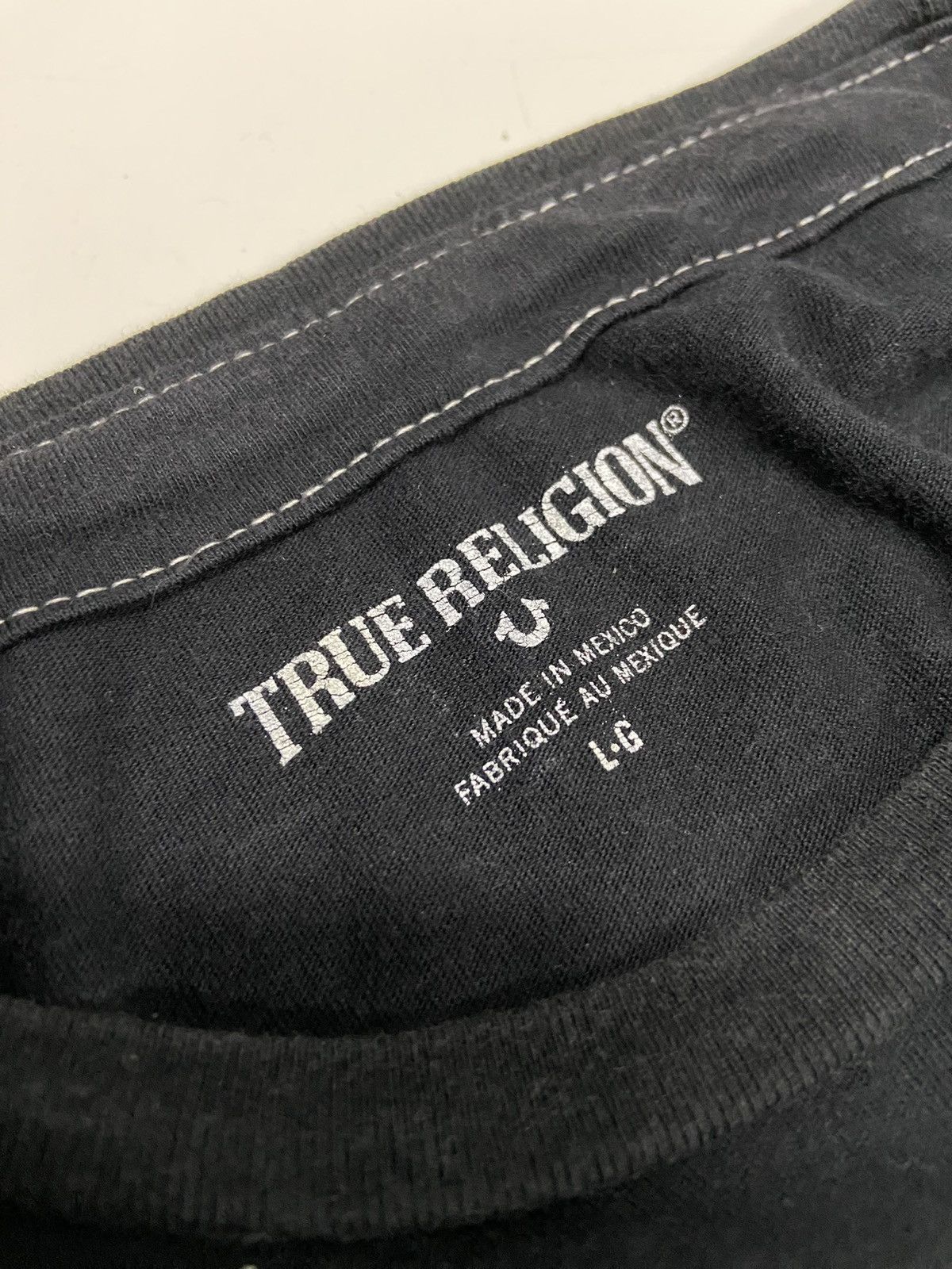 True Religion TRUE RELIGION SPELLOUT TEE SHIRT Size US L / EU 52-54 / 3 - 8 Thumbnail