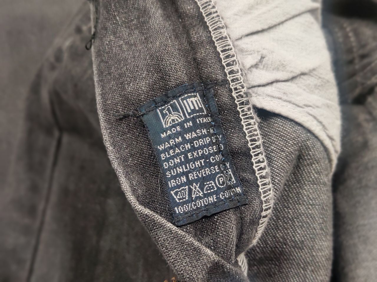 Valentino Vintage 80's Valentino Authentic Mom Dark Gray denim Jeans Size 29" - 15 Thumbnail