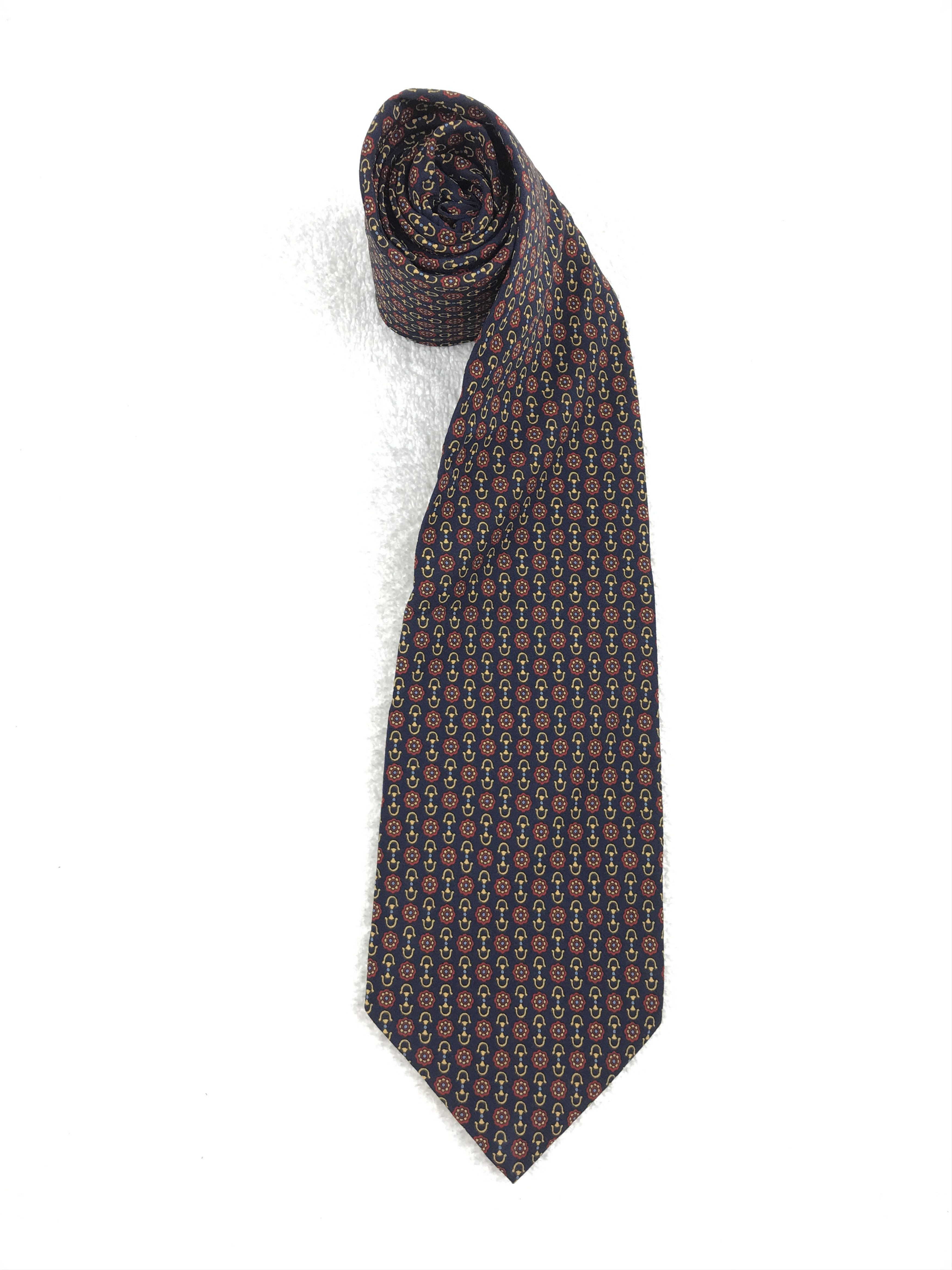 Vintage Vintage Giofer Roma Silk Necktie Size ONE SIZE - 2 Thumbnail