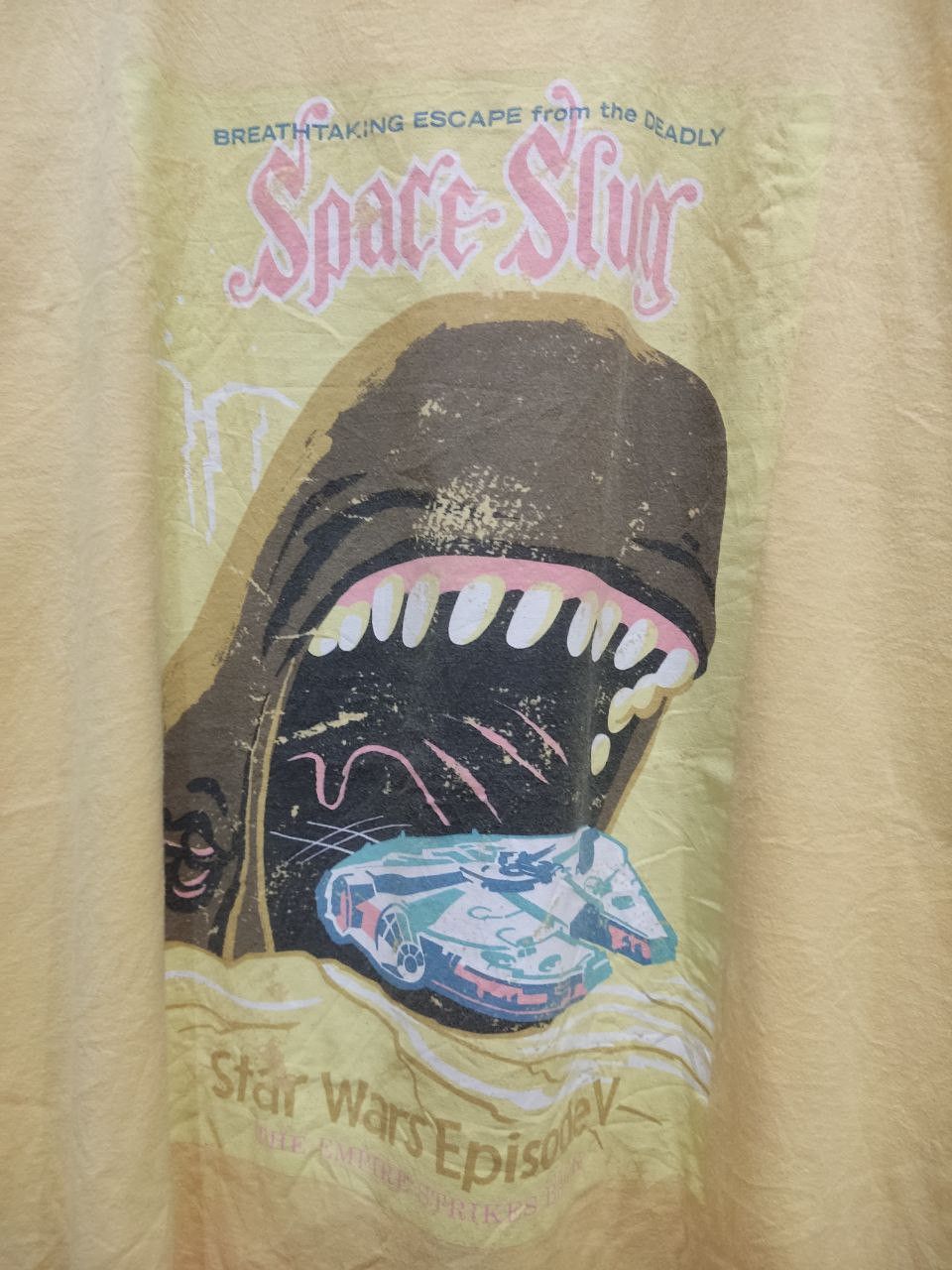Star Wars WALL DISNEY x STARWARS Space Slug Episode V Graphic Tee Size US XL / EU 56 / 4 - 5 Thumbnail
