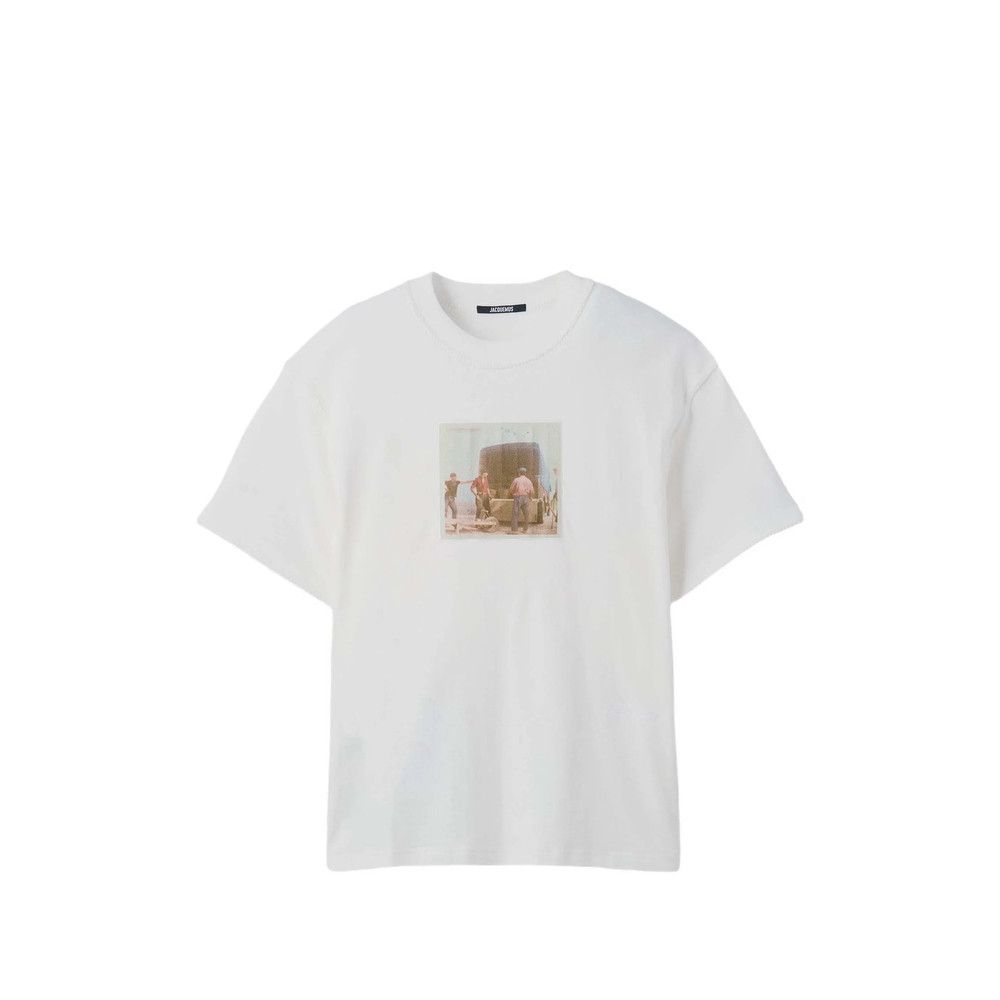 Jacquemus Jacquemus WHITE T-Shirts & Vests - T-Shirts Size US XXL / EU 58 / 5 - 1 Thumbnail