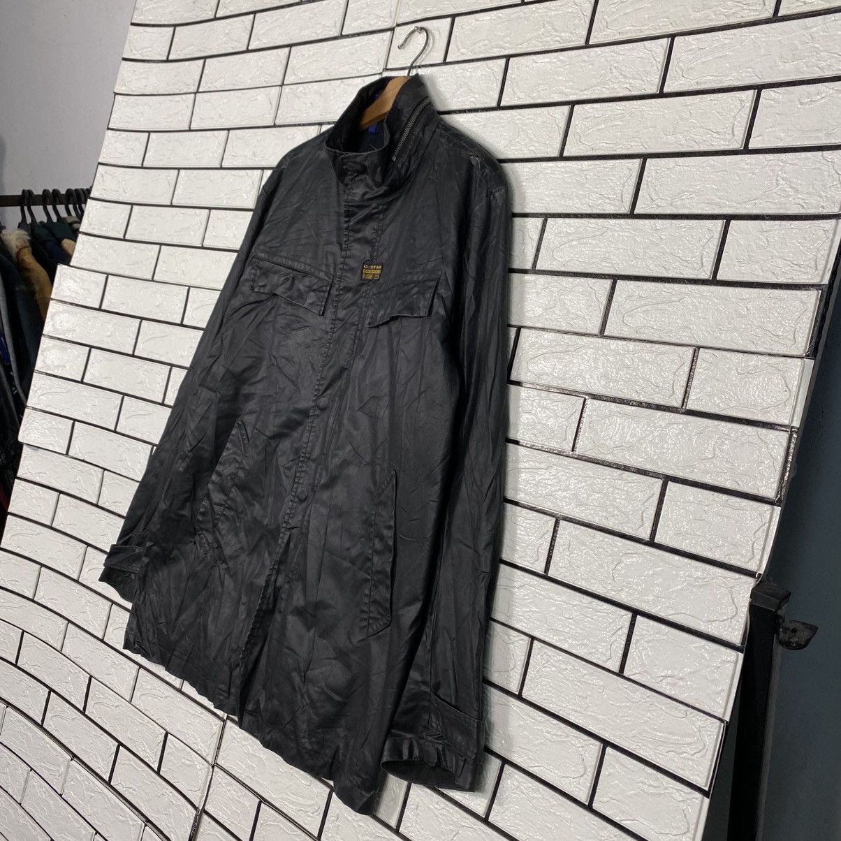 Japanese Brand Biker Punk Jacket Soft Leather G Star Raw Parachute Size US XL / EU 56 / 4 - 3 Thumbnail