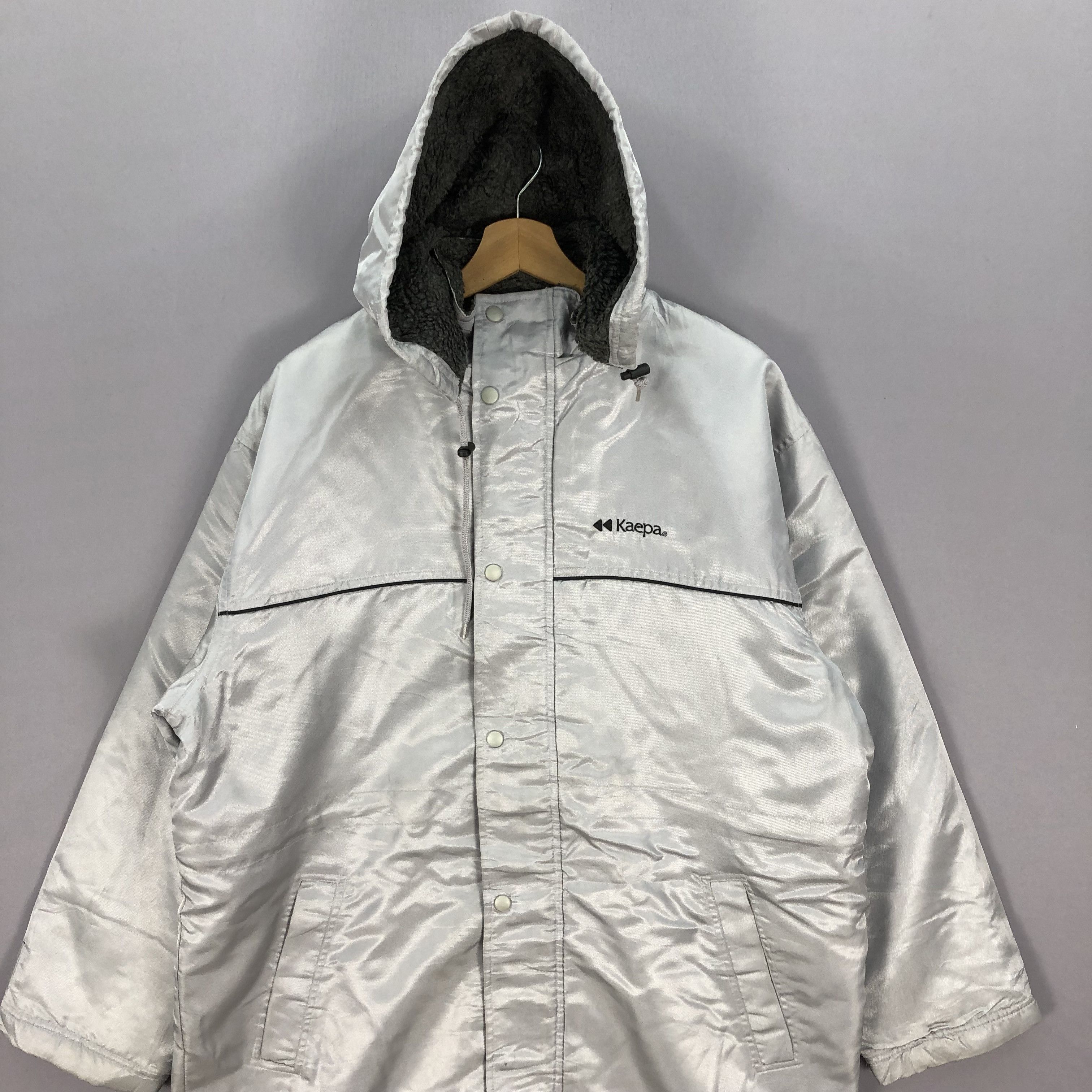 Japanese Brand × Vintage Vintage 90s Kaepa Fleece Fur Coach Long Jackets Size US XL / EU 56 / 4 - 11 Thumbnail