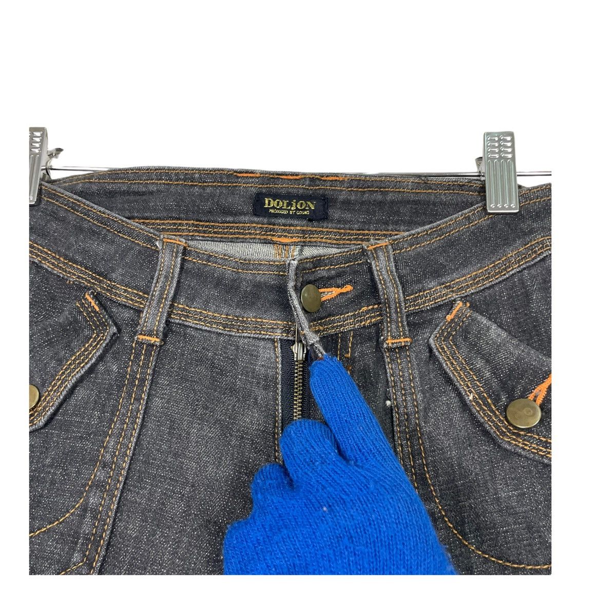 Hysteric Glamour × Japanese Brand 💥DOLJON JAPAN DENIM BOOTCUT JEANS Size 28" / US 6 / IT 42 - 7 Thumbnail