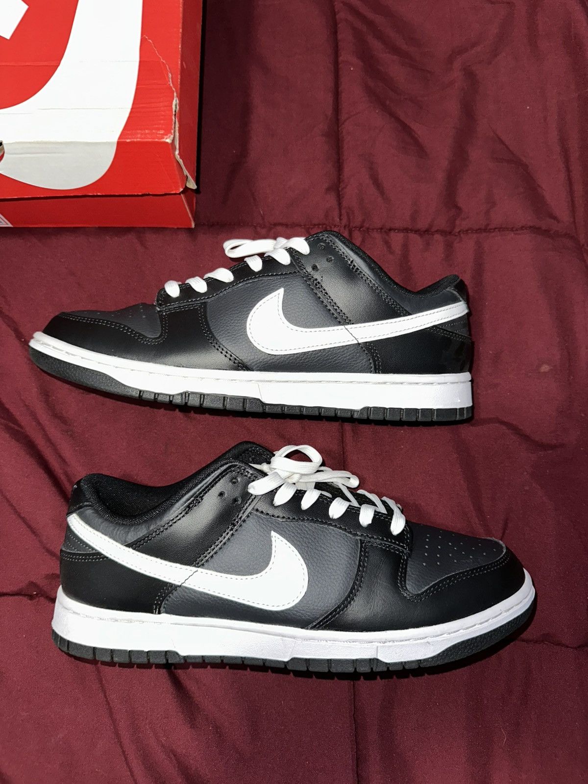 Nike Nike dunk low black panda Size US 10 / EU 43 - 1 Thumbnail