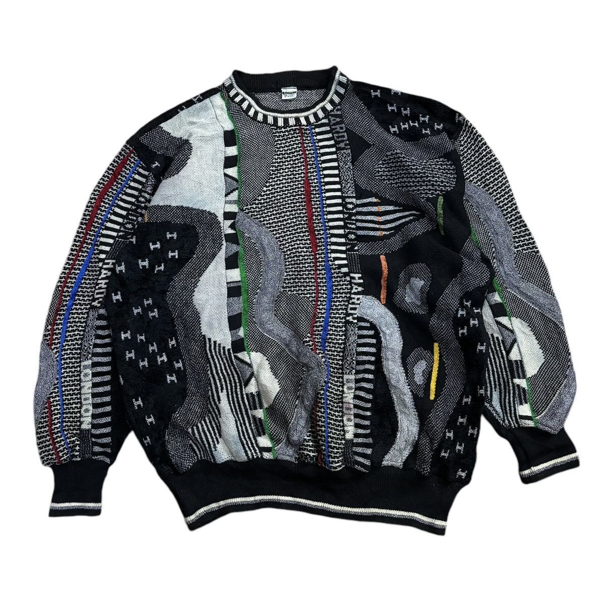 Coogi RARE🔥VINTAGE COOGI ARCHIEVE MULTICOLOUR KNITWEAR Size US XL / EU 56 / 4 - 1 Thumbnail