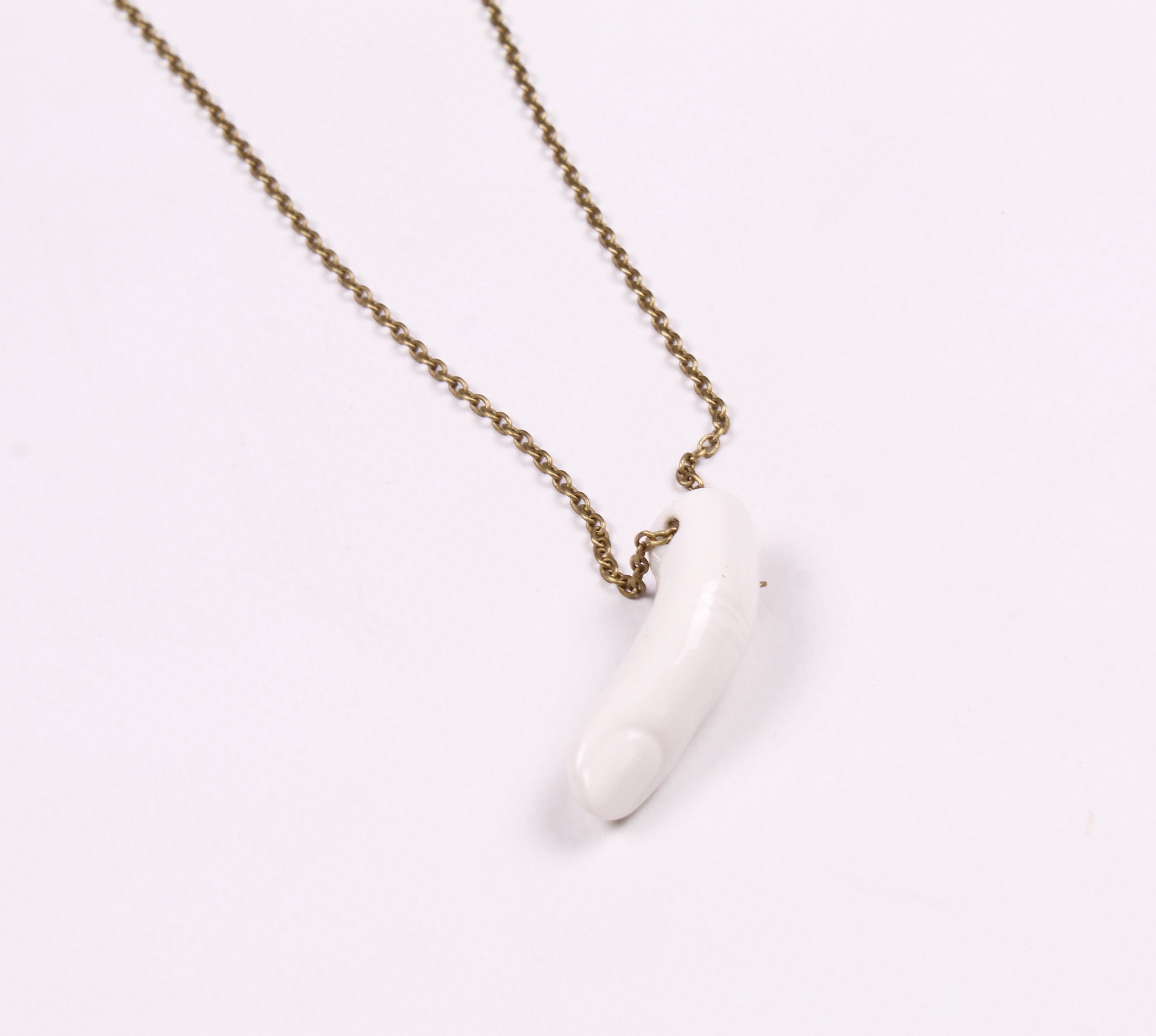 Other Les Nereides N2 White Finger Necklaces Size ONE SIZE - 1 Thumbnail