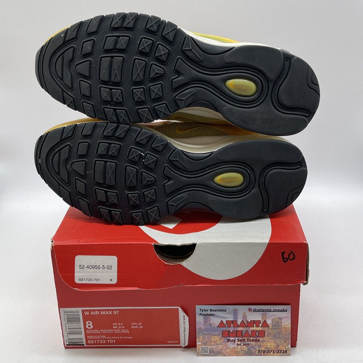 Nike Wmns air max 97 mustard Size US 8 / EU 41 - 7 Thumbnail