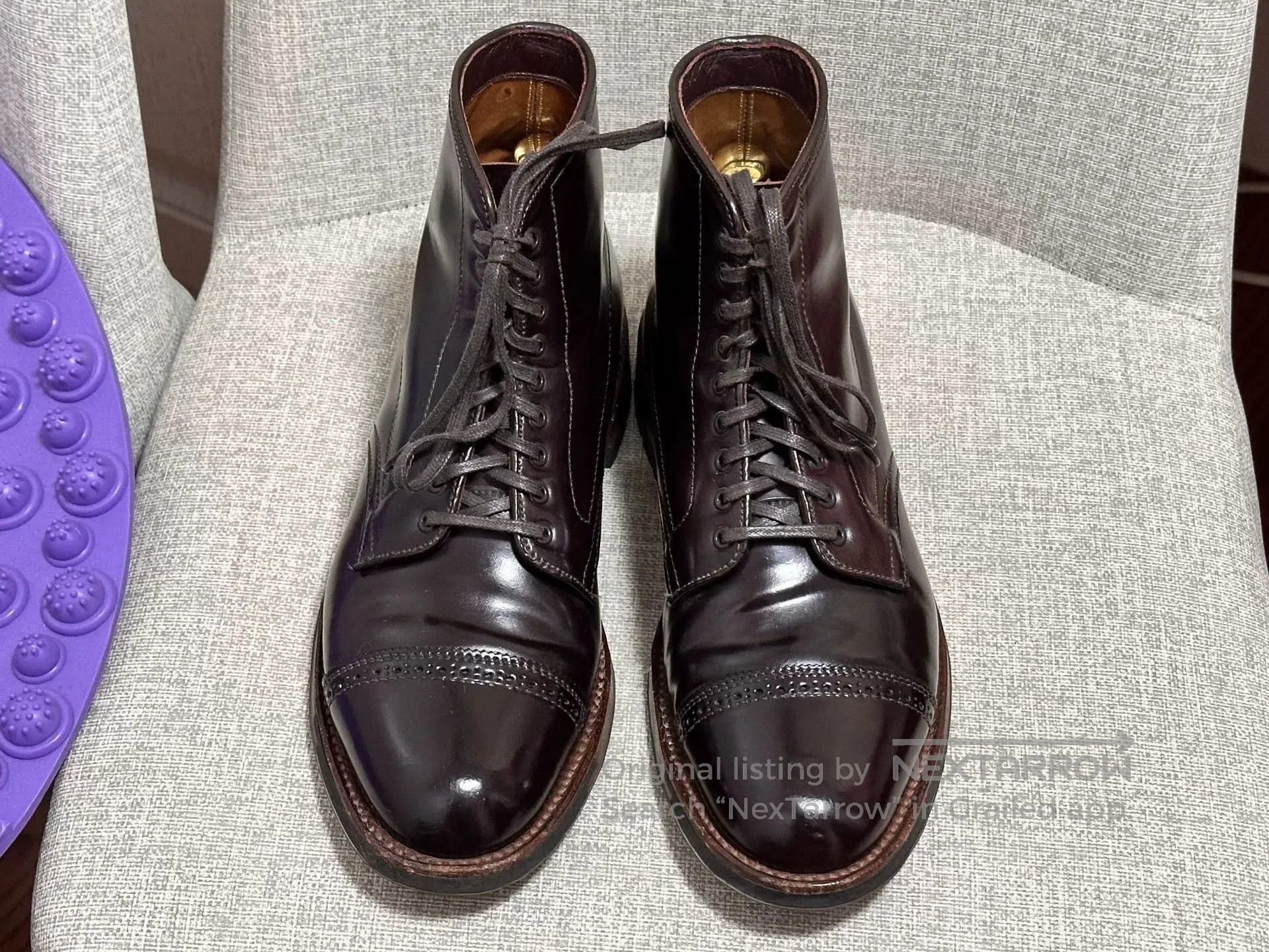 Alden Alden Shell Cordovan Jumper Captoe. Size US 7.5 / EU 40-41 - 1 Thumbnail