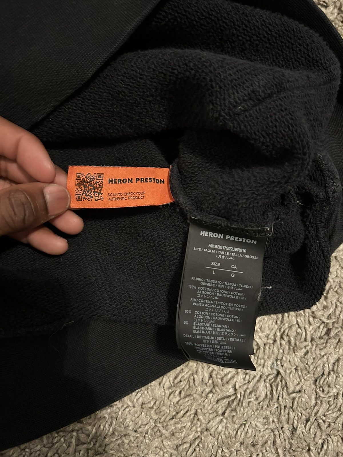 Heron Preston Heron Preston Fuck Erry thang 4 Real Hoodie Size US L / EU 52-54 / 3 - 4 Thumbnail