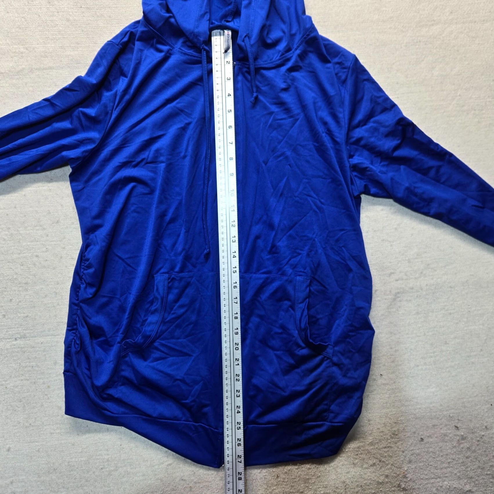 Vintage Planet Motherhood Blue Hoodie Sweater Maternity Women L Long Sleeve Size L / US 10 / IT 46 - 5 Thumbnail