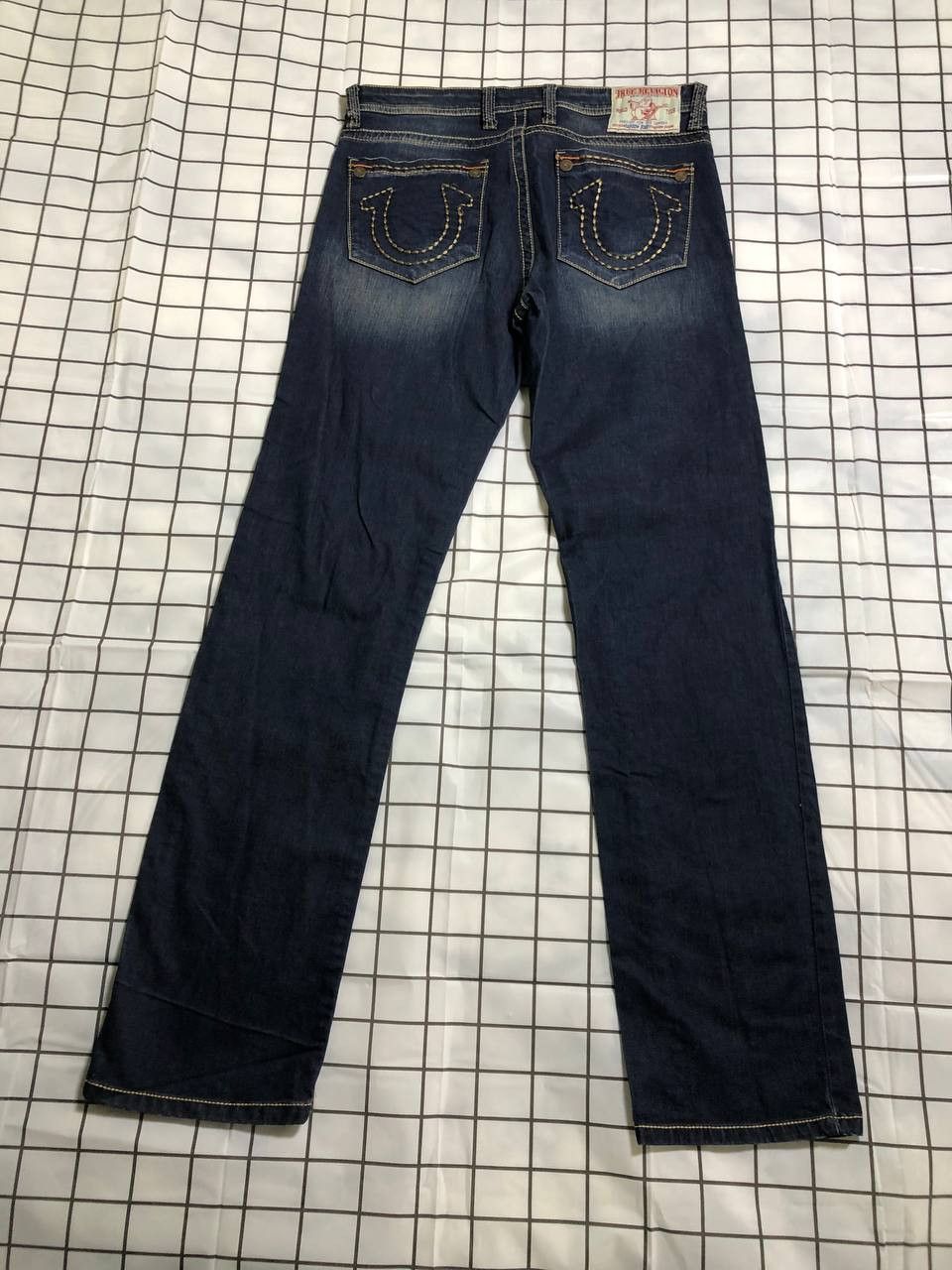 True Religion True Religion Billy Big Straight Jeans Swarovski Crystal Size US 32 / EU 48 - 16 Thumbnail