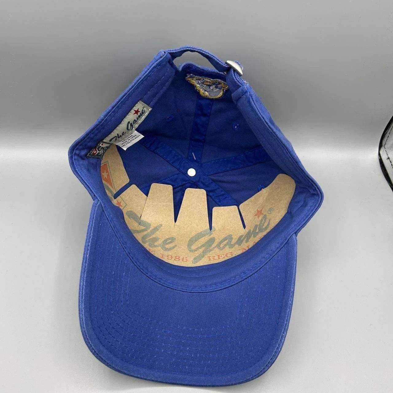 The Game Vintage University of Delaware Hat NCAA Strap Back Cotton Size ONE SIZE - 2 Thumbnail