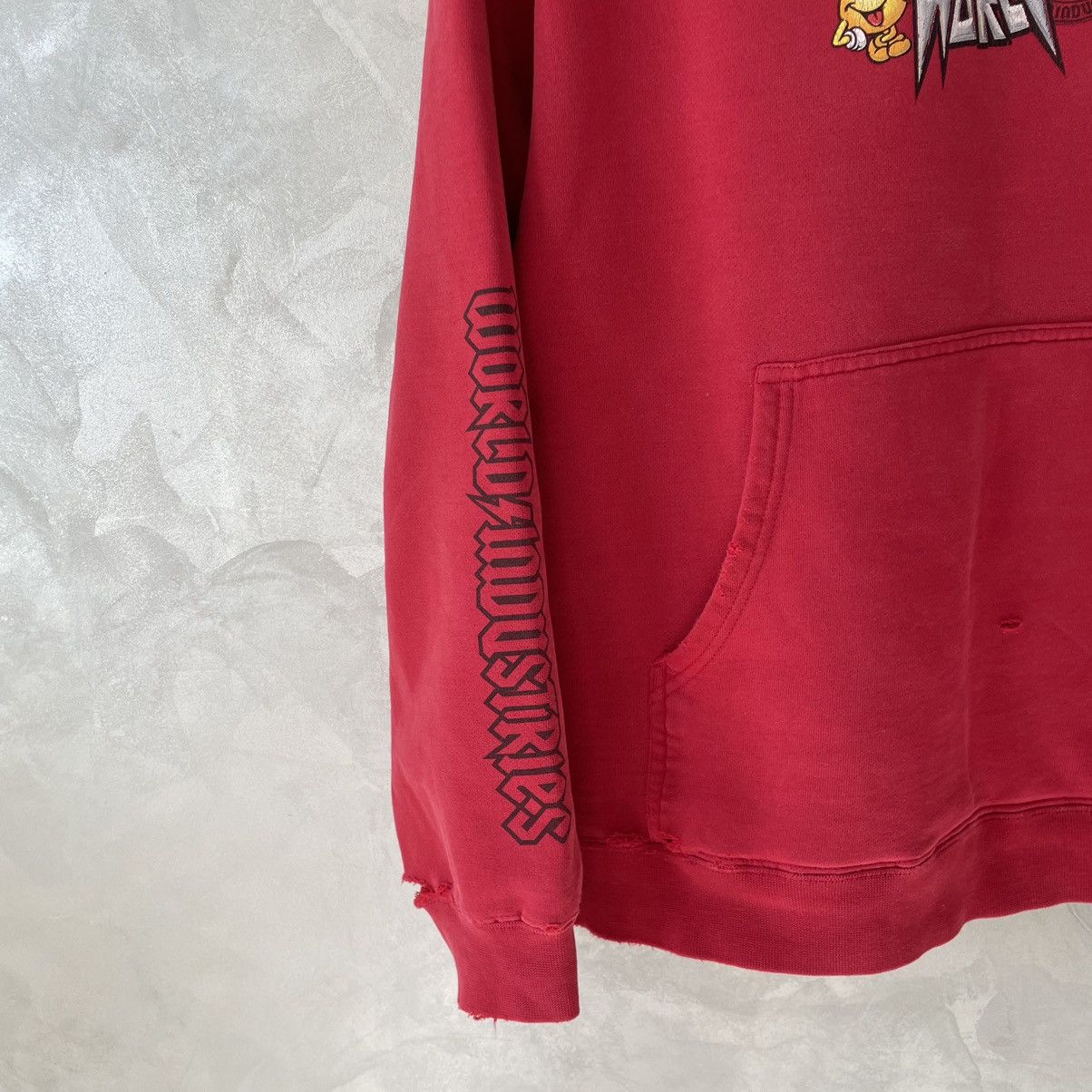 Hook-Ups 1997 World Industries Rare Vintage Distressed Skate Hoodie Size US M / EU 48-50 / 2 - 12 Thumbnail
