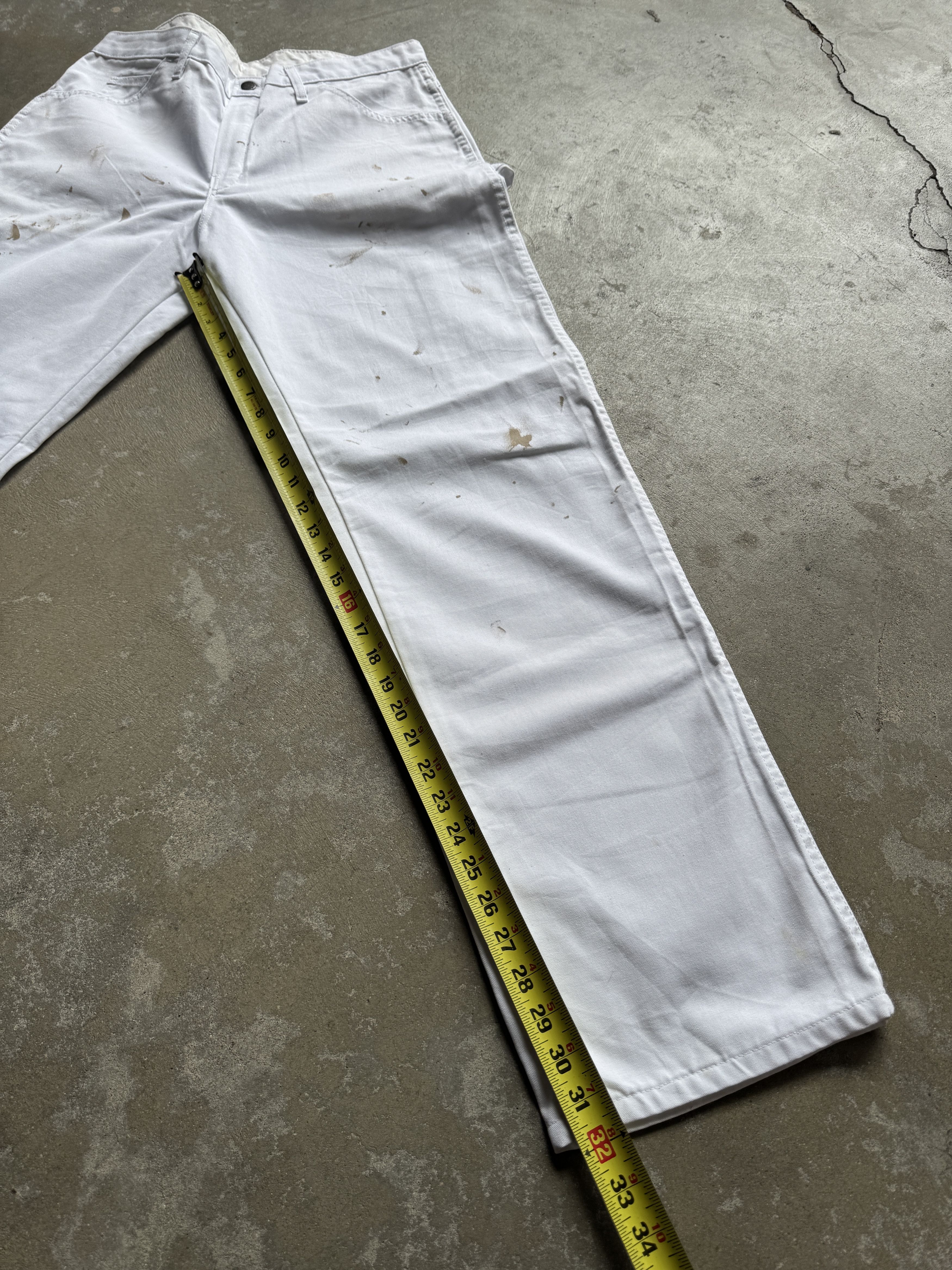 Dickies Dickies Painter Pants - White Distressed Size US 34 / EU 50 - 4 Thumbnail