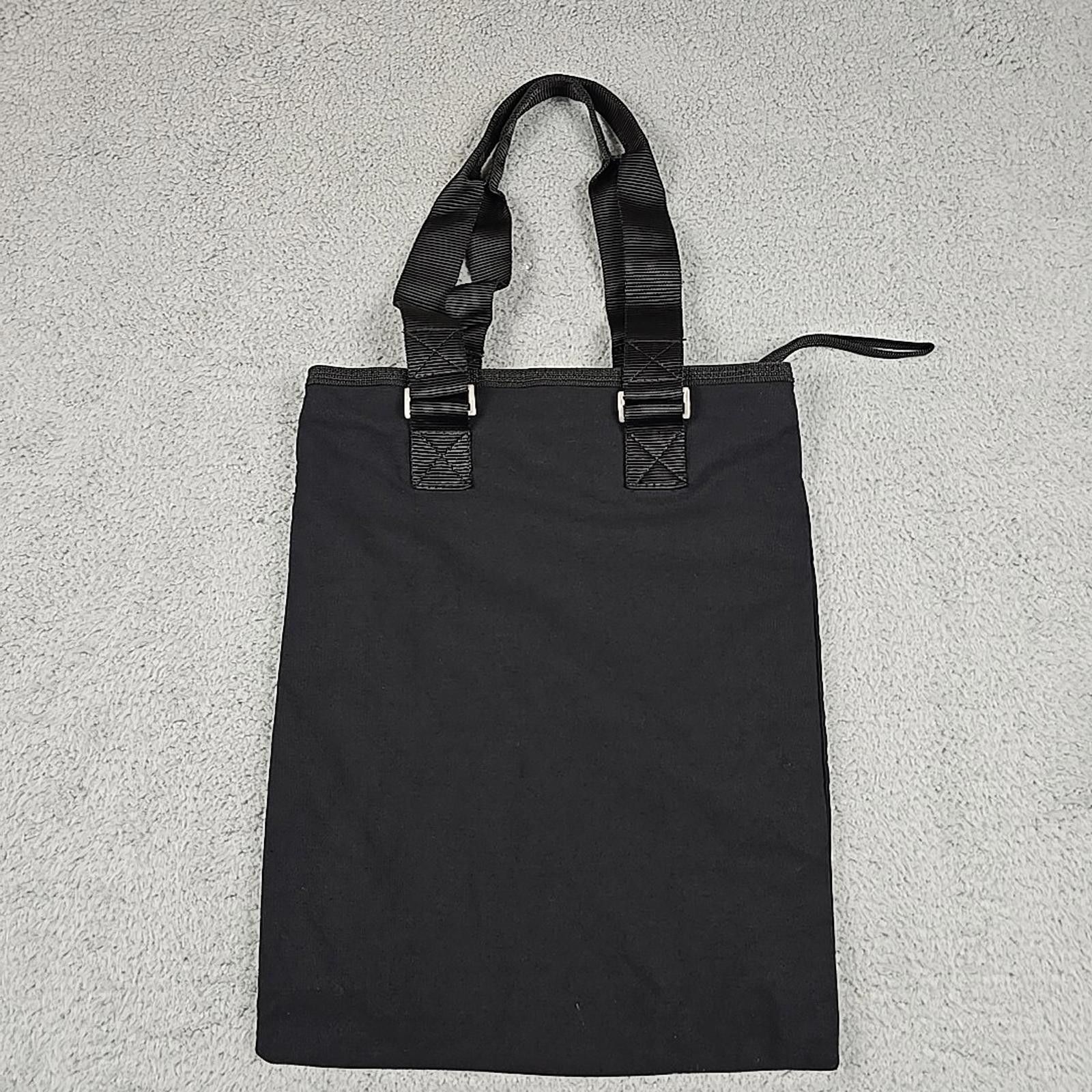 Other Patrice Beaute Coated Canvas Tote Shoulder Bag Purse Black Size ONE SIZE - 8 Thumbnail