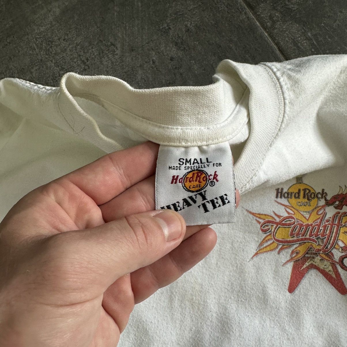Hard Rock Cafe × Vintage Vintage Hard Rock Cafe Cardiff T-shirts Big Logo 90s Y2K Size US S / EU 44-46 / 1 - 10 Thumbnail