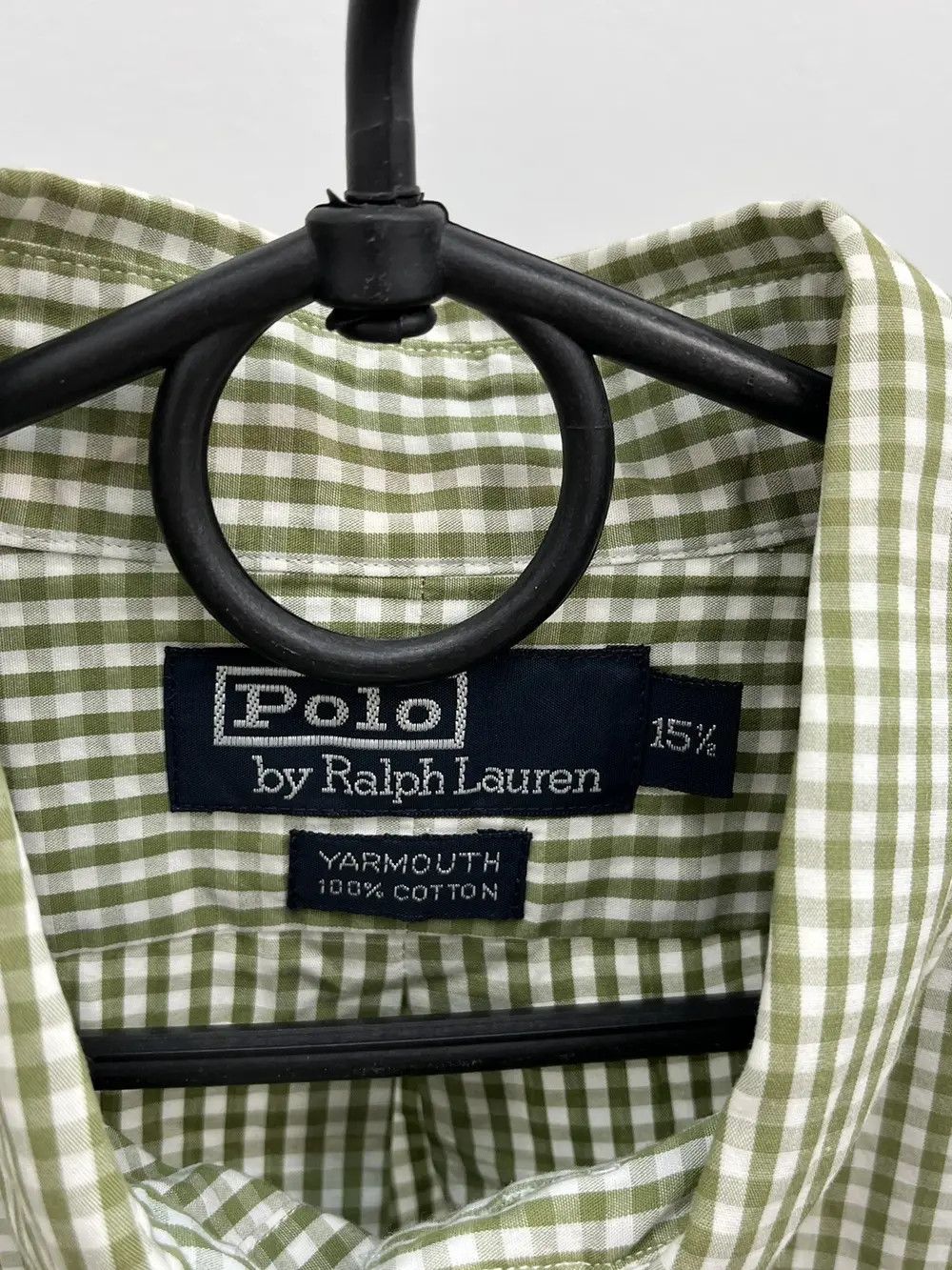 Polo Ralph Lauren Polo Ralph Lauren Check Cotton Oxford Shirt Size US L / EU 52-54 / 3 - 2 Thumbnail