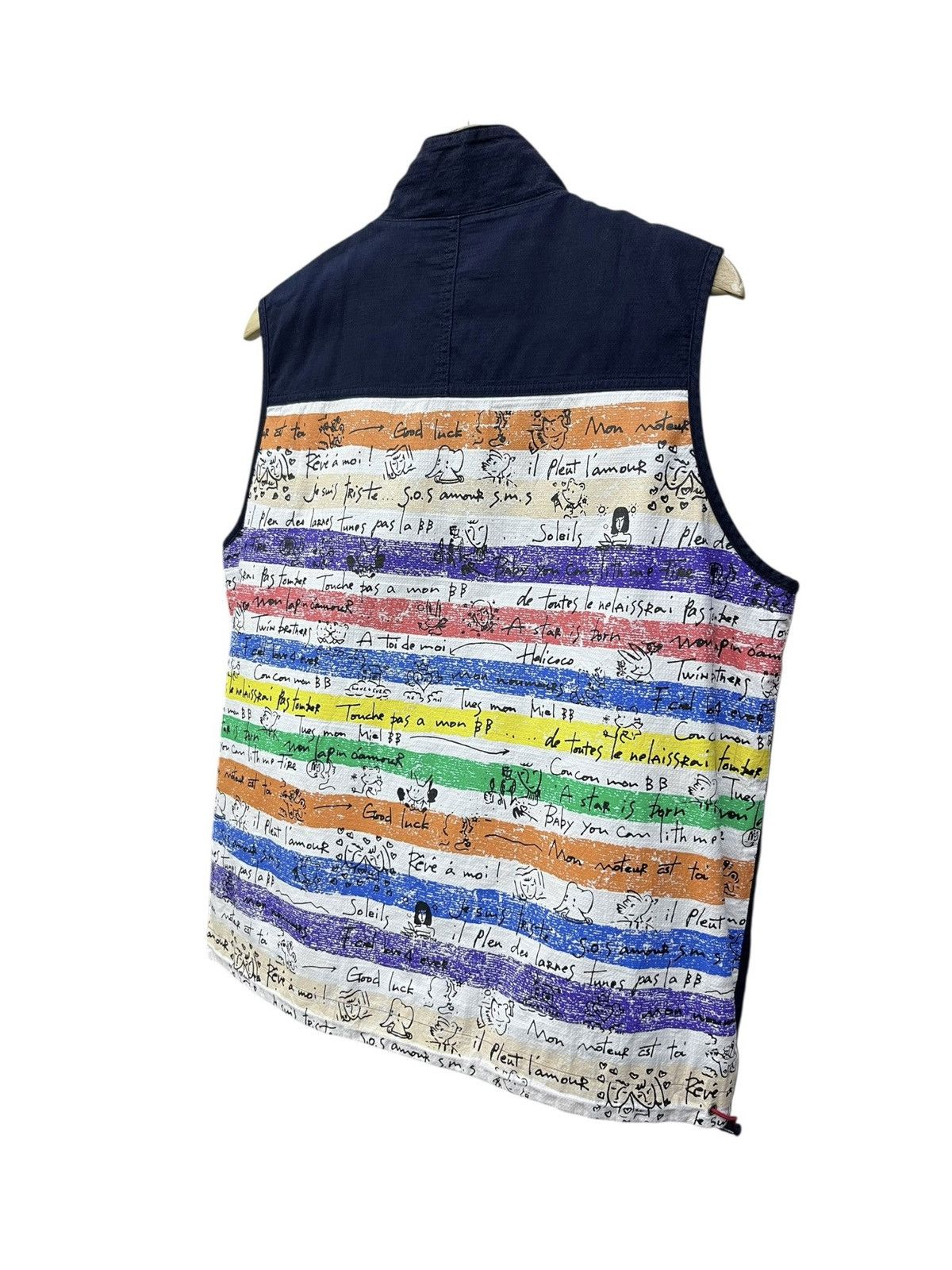 Jean Charles De Castelbajac Jean Charles de Castelbajac Poem Art Vest Medium Size US M / EU 48-50 / 2 - 3 Thumbnail