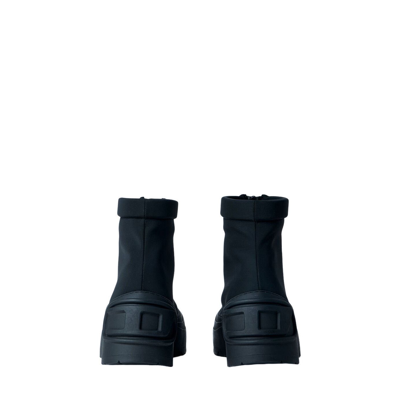 DIESEL Black D-Donald Boots New )