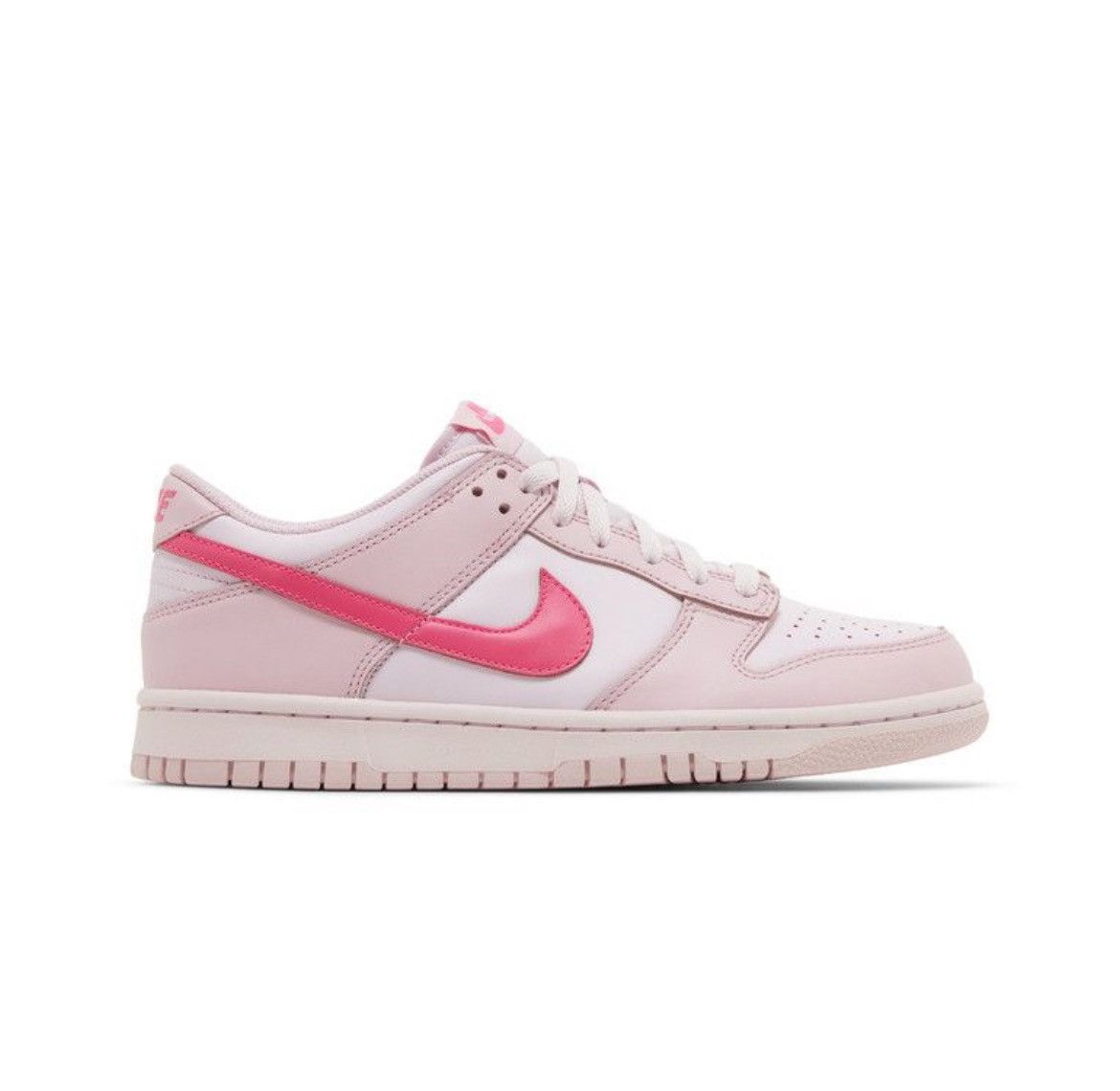 Nike Dunk Low GS 'Triple Pink' Size US 4.5 / IT 34.5 - 1 Thumbnail