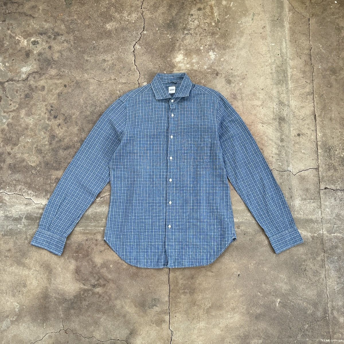 Aspesi Aspesi Linen/Cotton Shirt Size US M / EU 48-50 / 2 - 1 Thumbnail