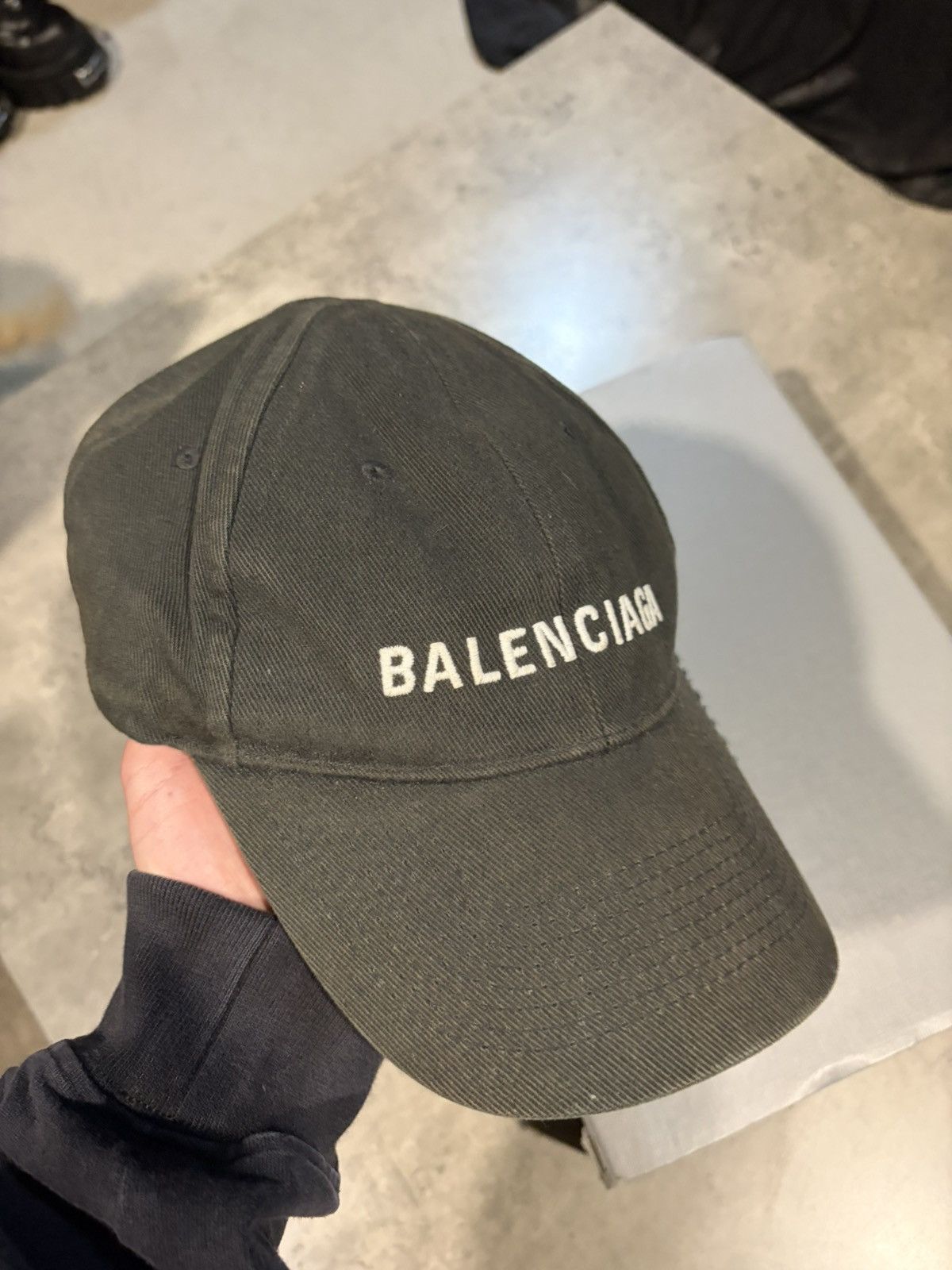 Balenciaga Balenciaga logo hat Size ONE SIZE - 3 Thumbnail