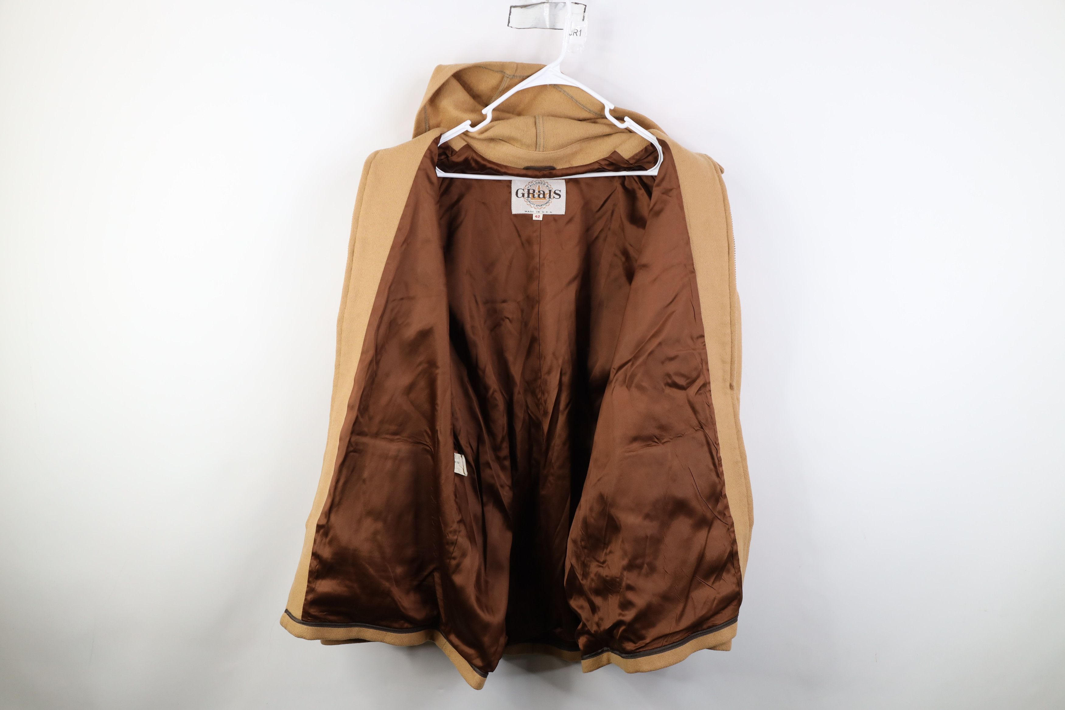 Vintage Vintage 60s 70s Streetwear Blend Hooded Western Jacket USA Size US XXL / EU 58 / 5 - 9 Thumbnail
