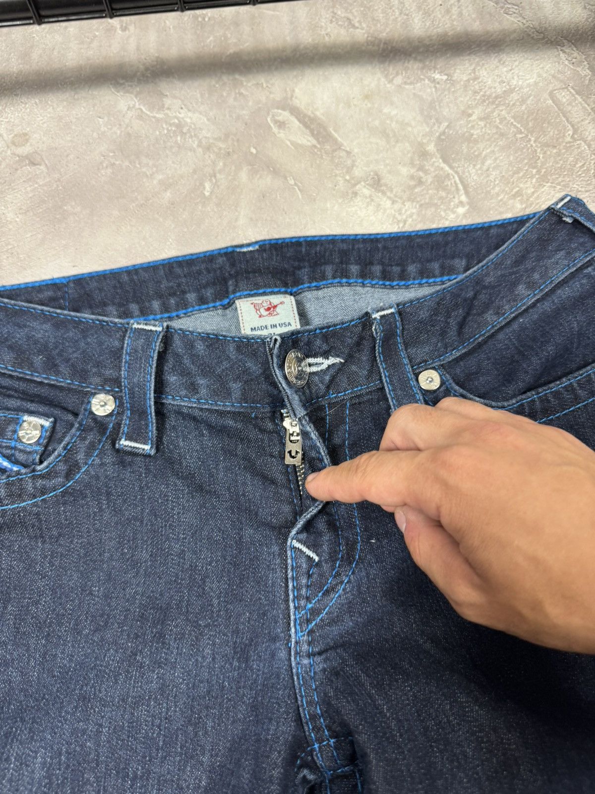 True Religion True Religion Skini Y2k Woman's Jeans Size 31" - 8 Thumbnail