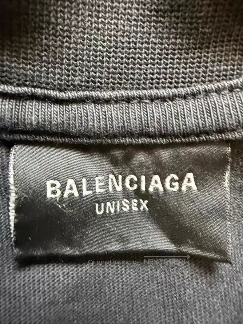 Balenciaga Balenciaga Black Liberty Statue Destroyed Short Sleeve Size US S / EU 44-46 / 1 - 3 Thumbnail