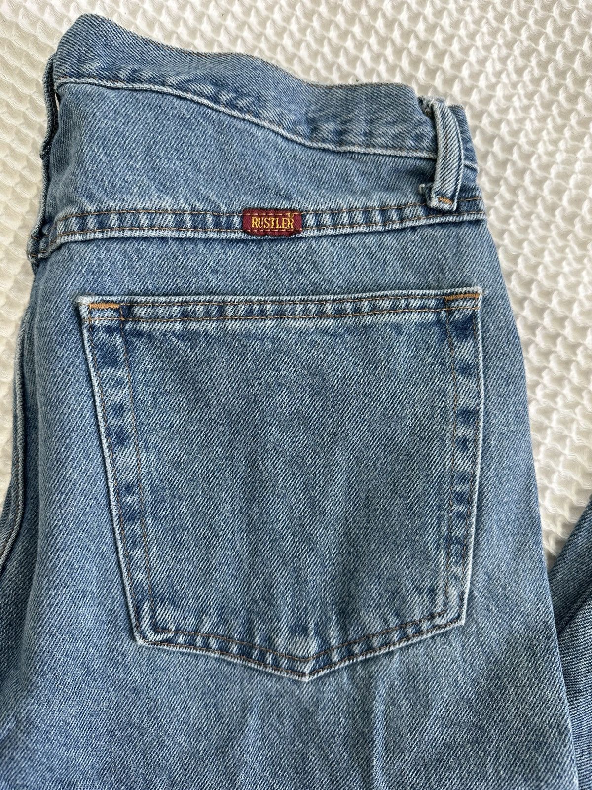 Rustler Wrangler Rustler Denim Jeans Size US 32 / EU 48 - 3 Thumbnail