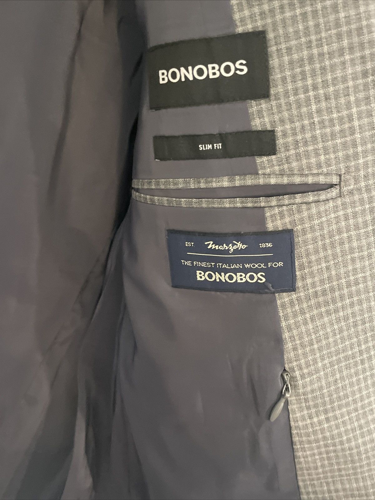 Bonobos Bonobos Suit Jacket Blazer Size 38R - 5 Thumbnail