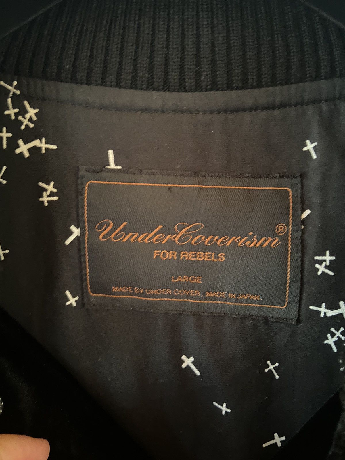 Undercover (L) UNDERCOVER REBELGODS BOMBER Size US L / EU 52-54 / 3 - 4 Thumbnail