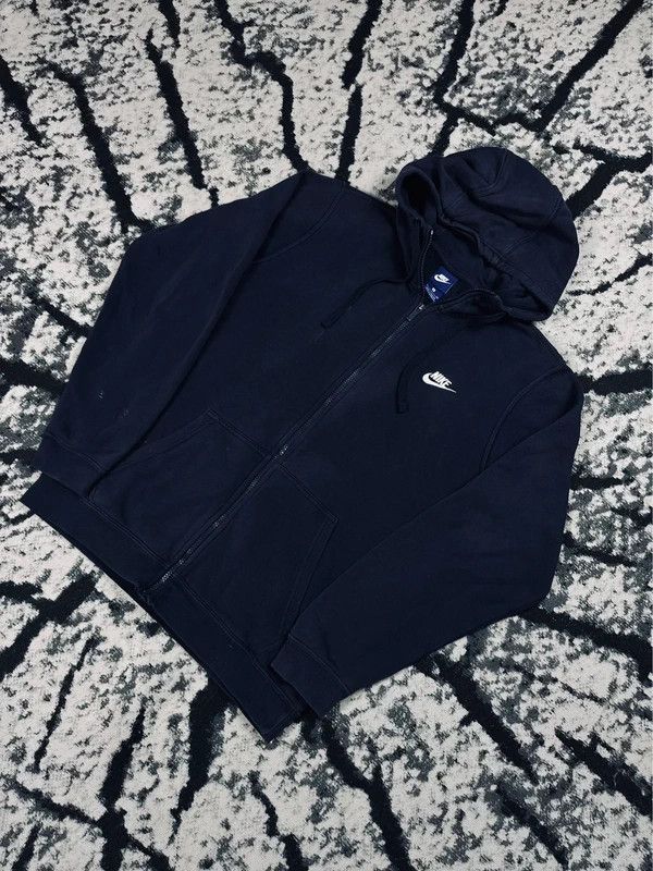 Nike Nike Navy Blue Zip Hoodie S Size US S / EU 44-46 / 1 - 2 Thumbnail