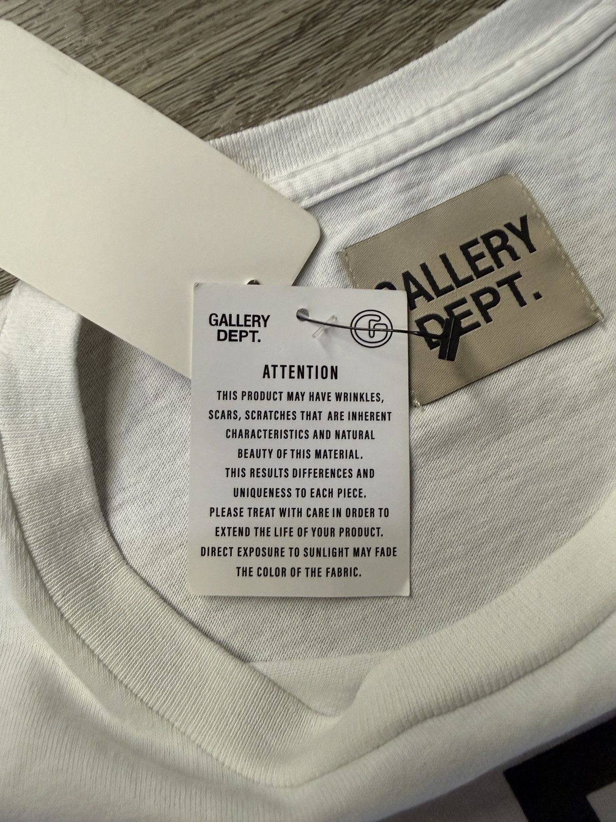 Gallery Dept. Gallery Dept Chest Logo Tee Size US XL / EU 56 / 4 - 3 Thumbnail