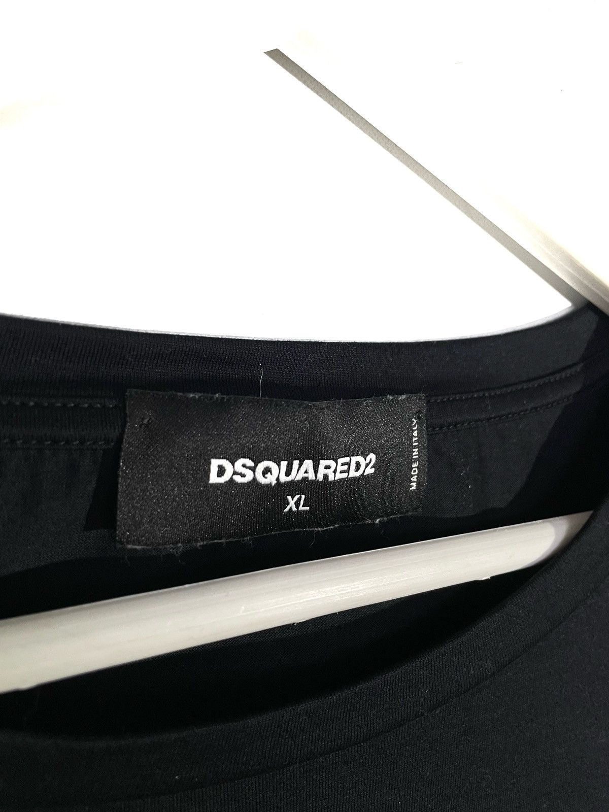Designer × Dsquared2 Dsquared2 Women T-Shirt Big Logo Mercerized Cotton Size XL Size M / US 6-8 / IT 42-44 - 6 Thumbnail